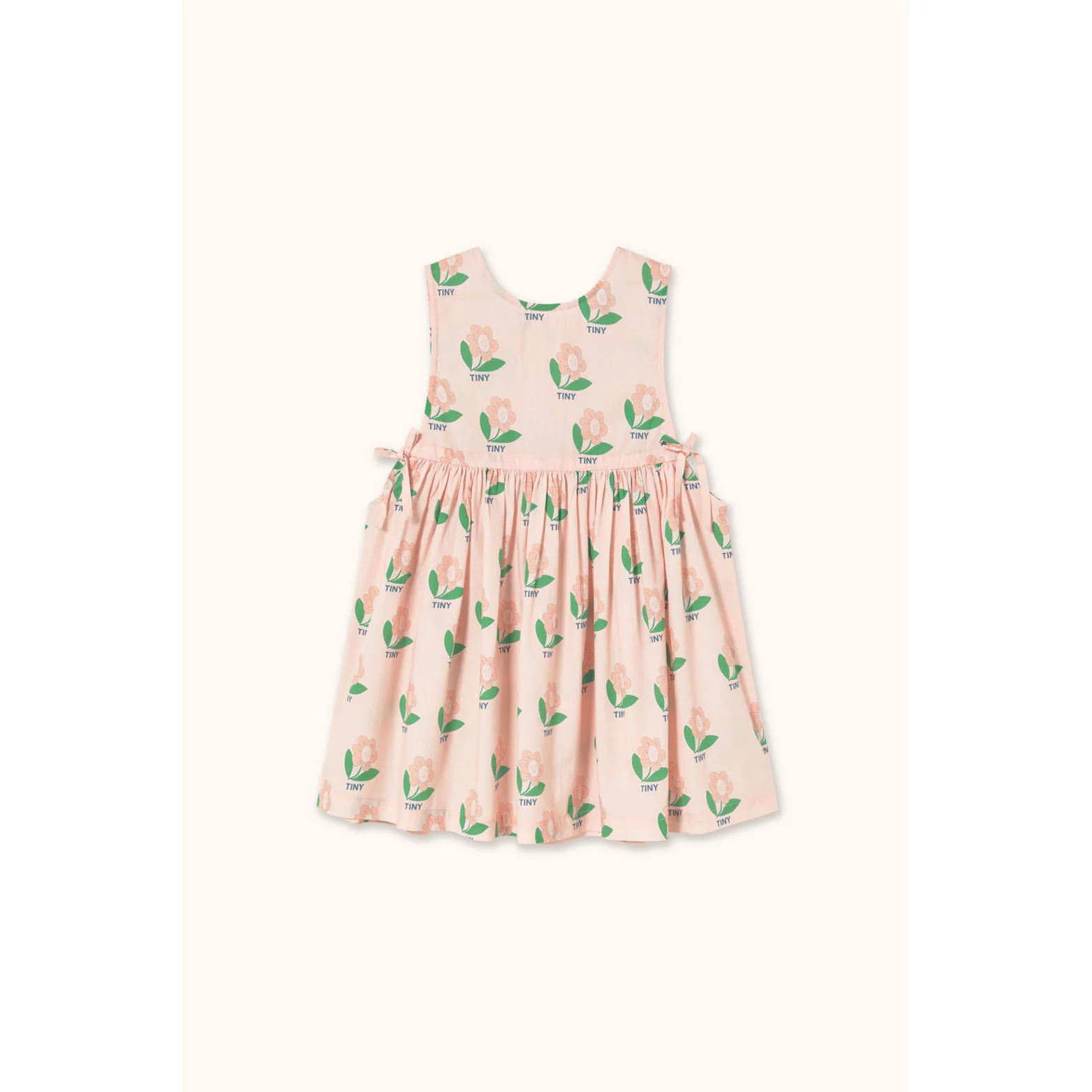 Tiny Cottons Pastel Pink Tiny Flower Bows Dress