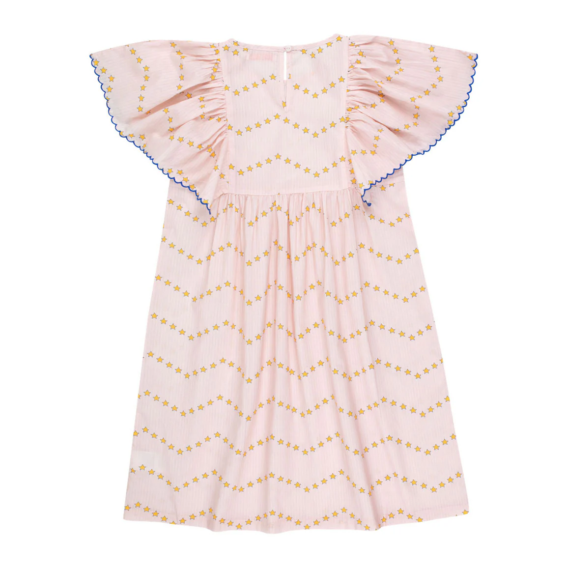 Tiny Cottons Pastel Pink Zigzag Dress - Image 2