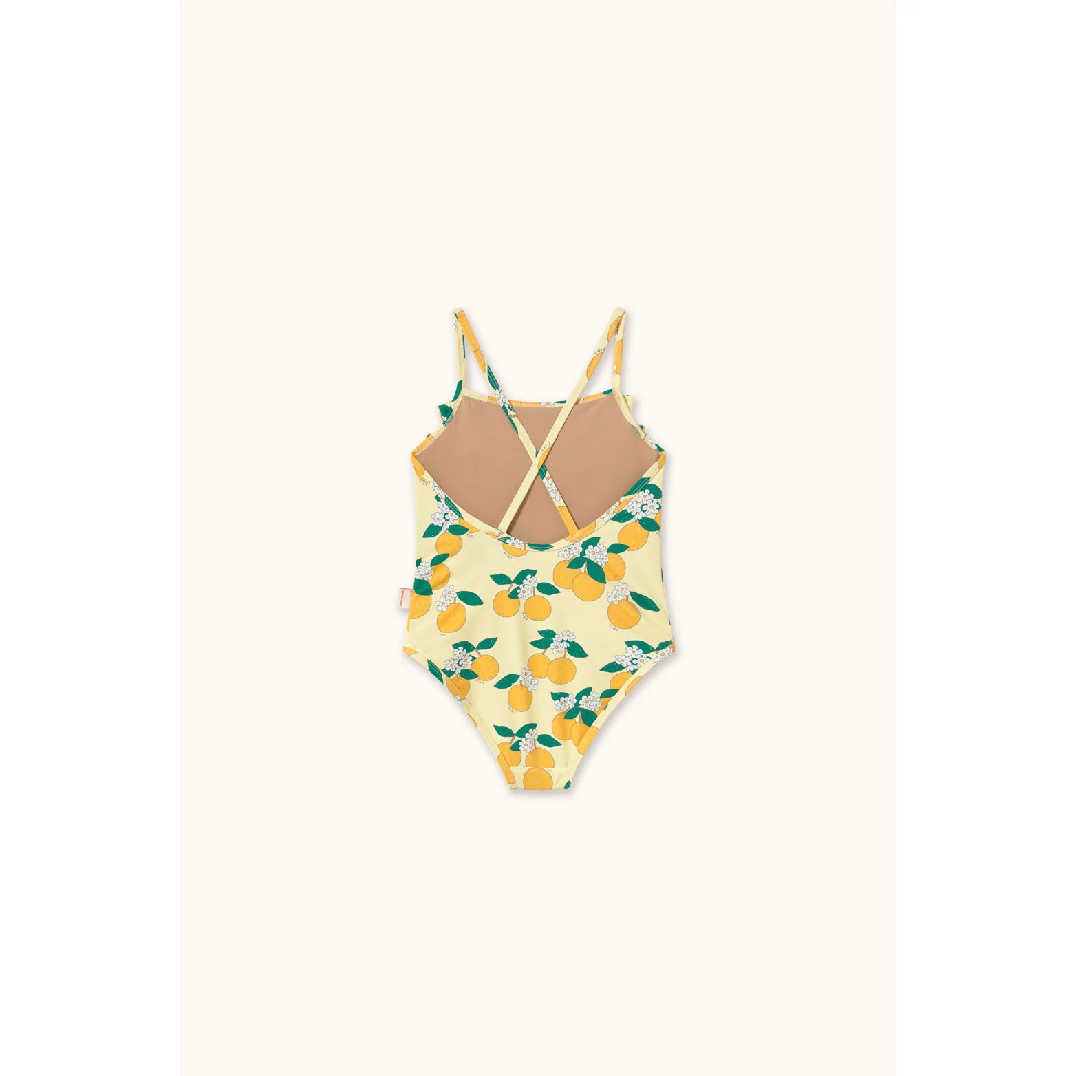 Tiny Cottons Pastel Yellow/Oranges Swimsuit - Image 3