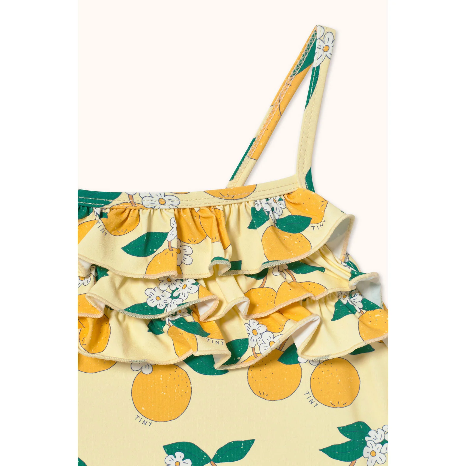 Tiny Cottons Pastel Yellow/Oranges Swimsuit - Image 4