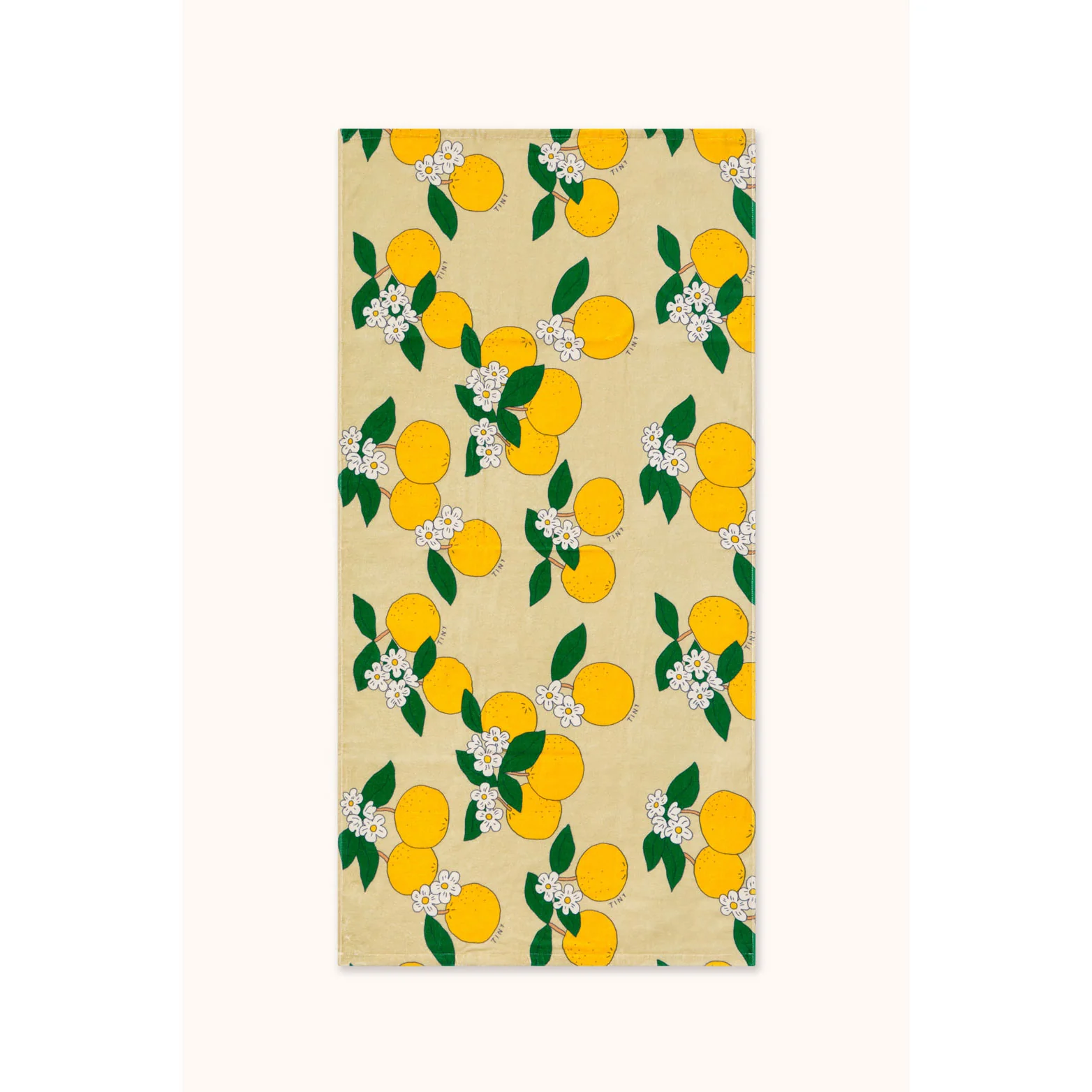 Tiny Cottons Pastel Yellow Oranges Towel