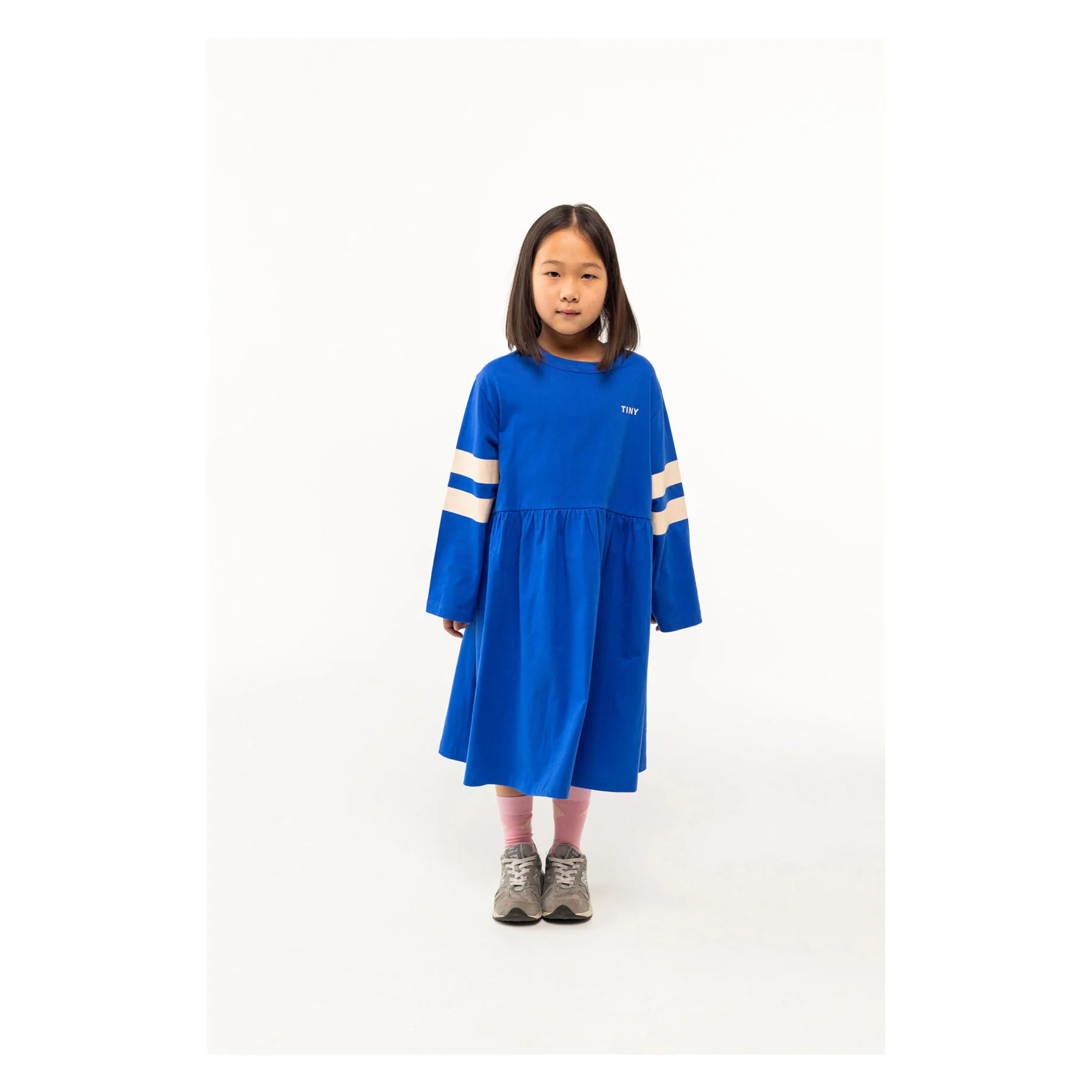 Tiny Cottons Ultramarine Stripes Dress - Image 2