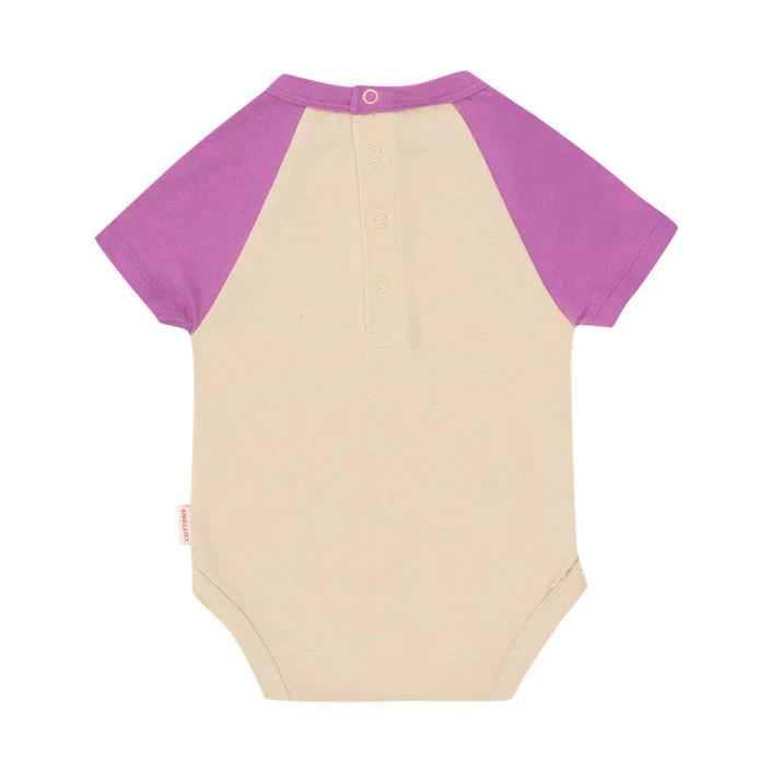 Tiny Cottons Vanilla/Orchid Hearts Body - Image 2