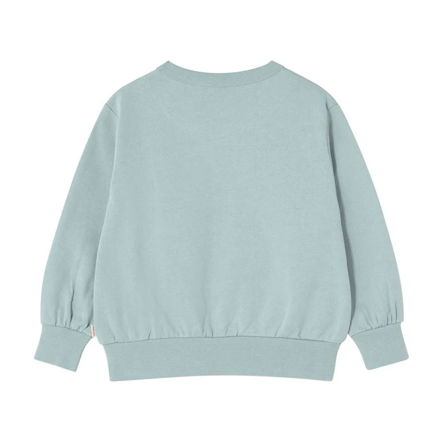 Tiny Cottons Warm Grey Duck Graphic Sweatshirt - Image 2