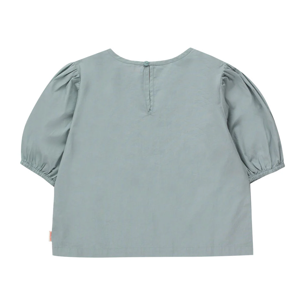 Tiny Cottons Warm Grey Wonderland Blouse - Image 2
