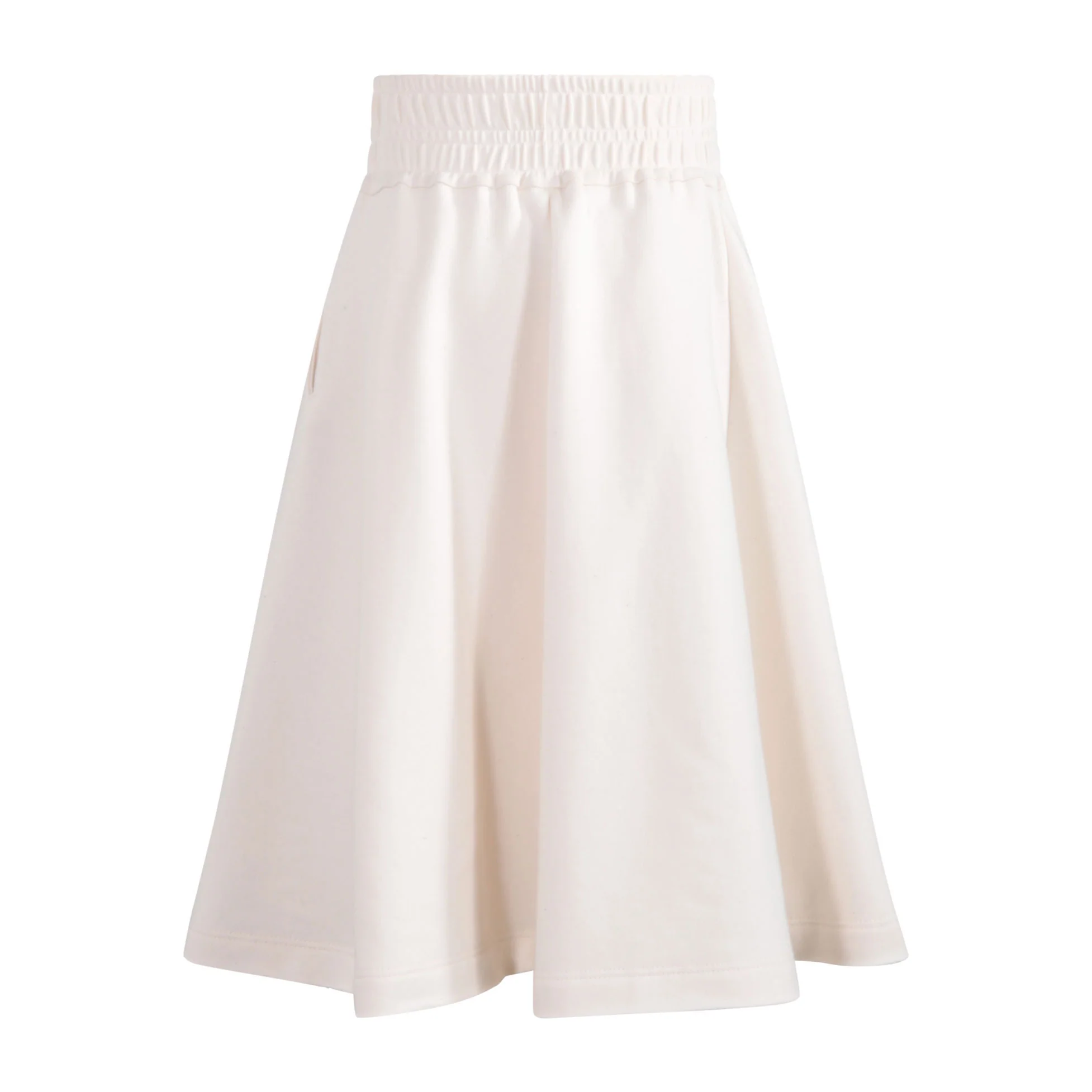 tntrm Off-White Sweat Skirt