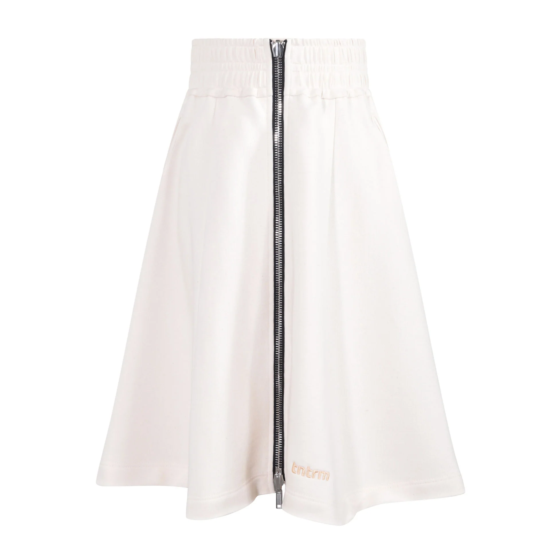 tntrm Off-White Sweat Skirt - Image 2