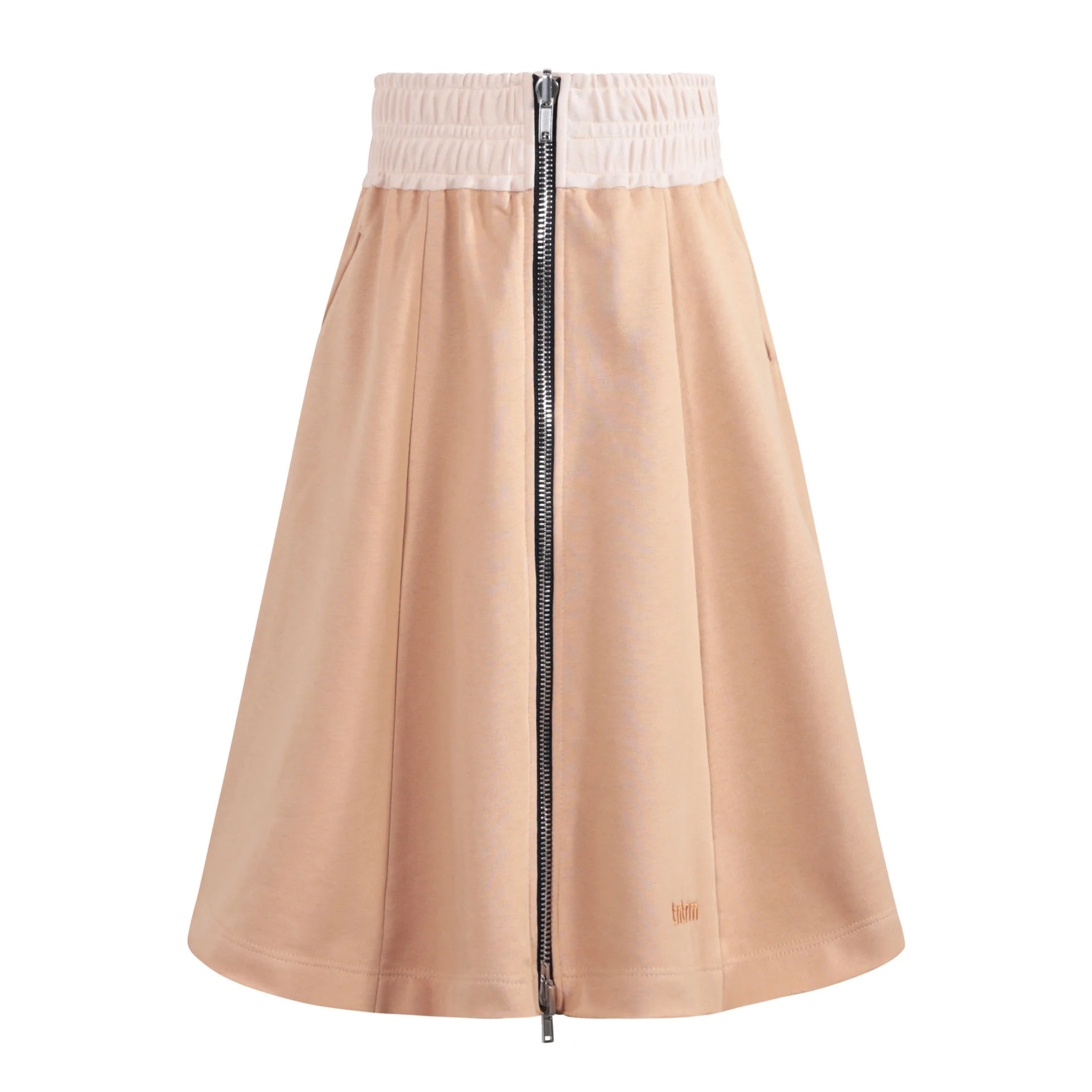 tntrm Tan Brown Sweat Skirt
