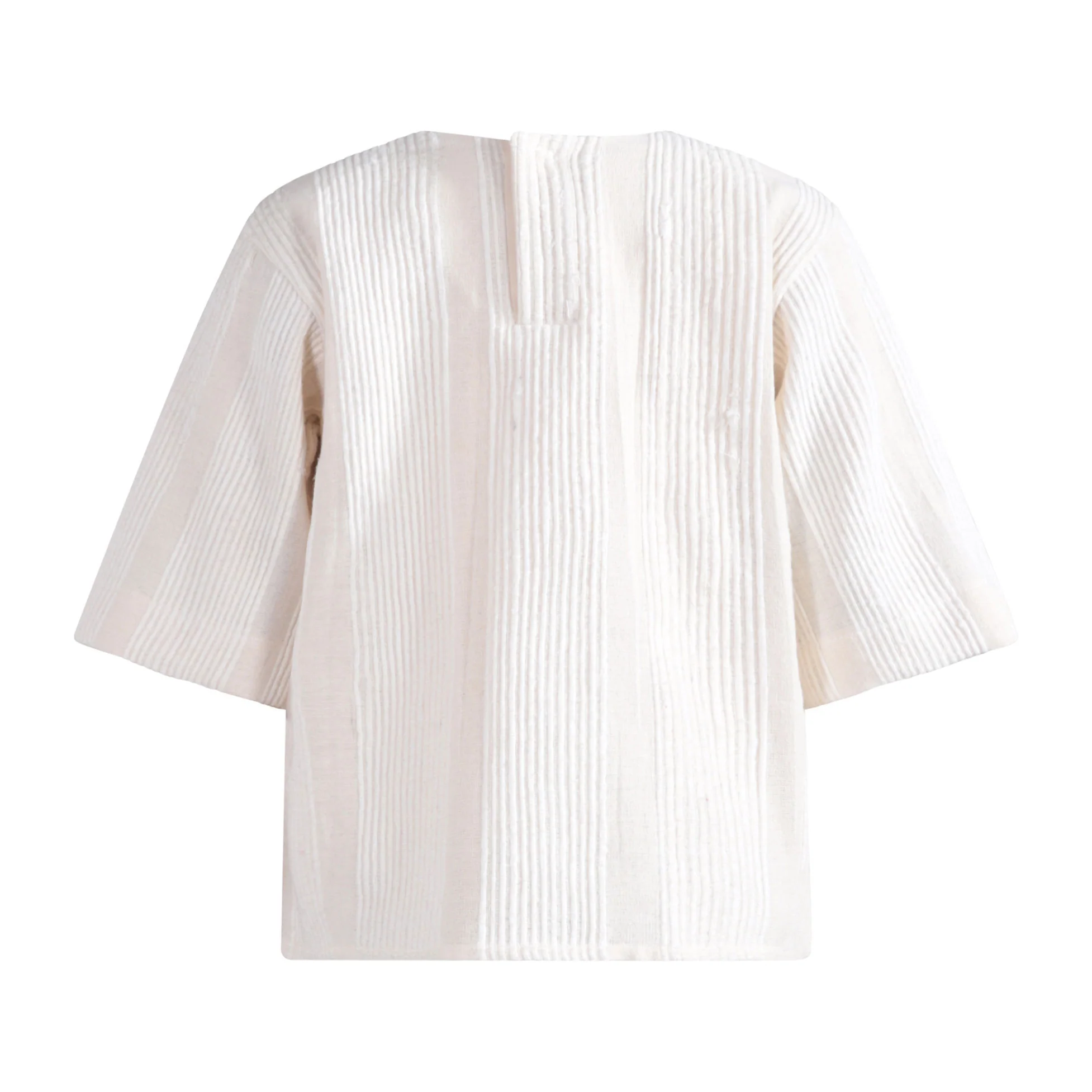 tntrm White Rewoven Top - Image 2
