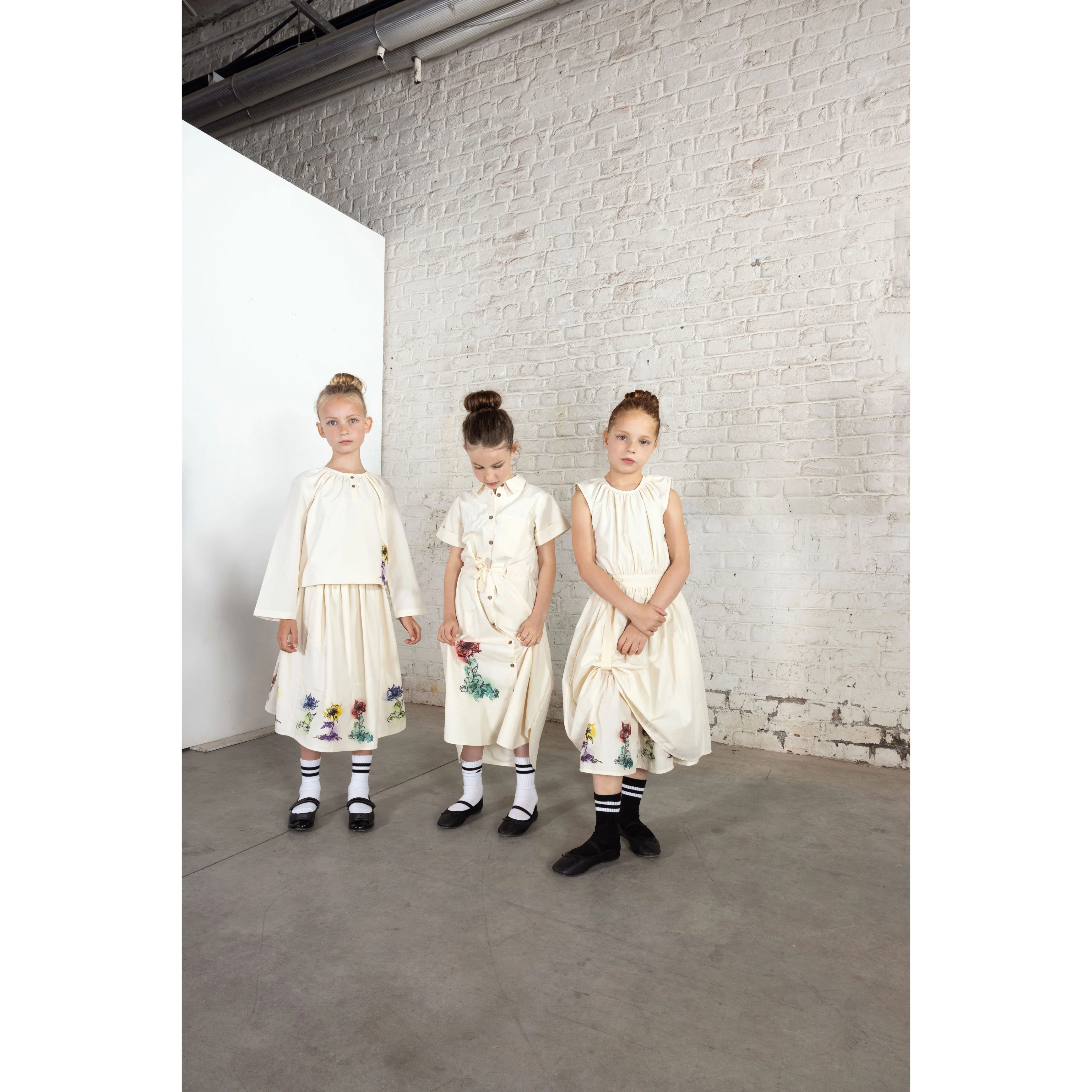 tntrm White With Floral Blouse - Image 2
