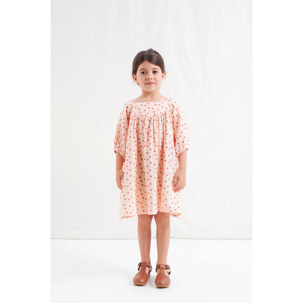 Tocoto Vintage Heart Print Short Dress - Image 2
