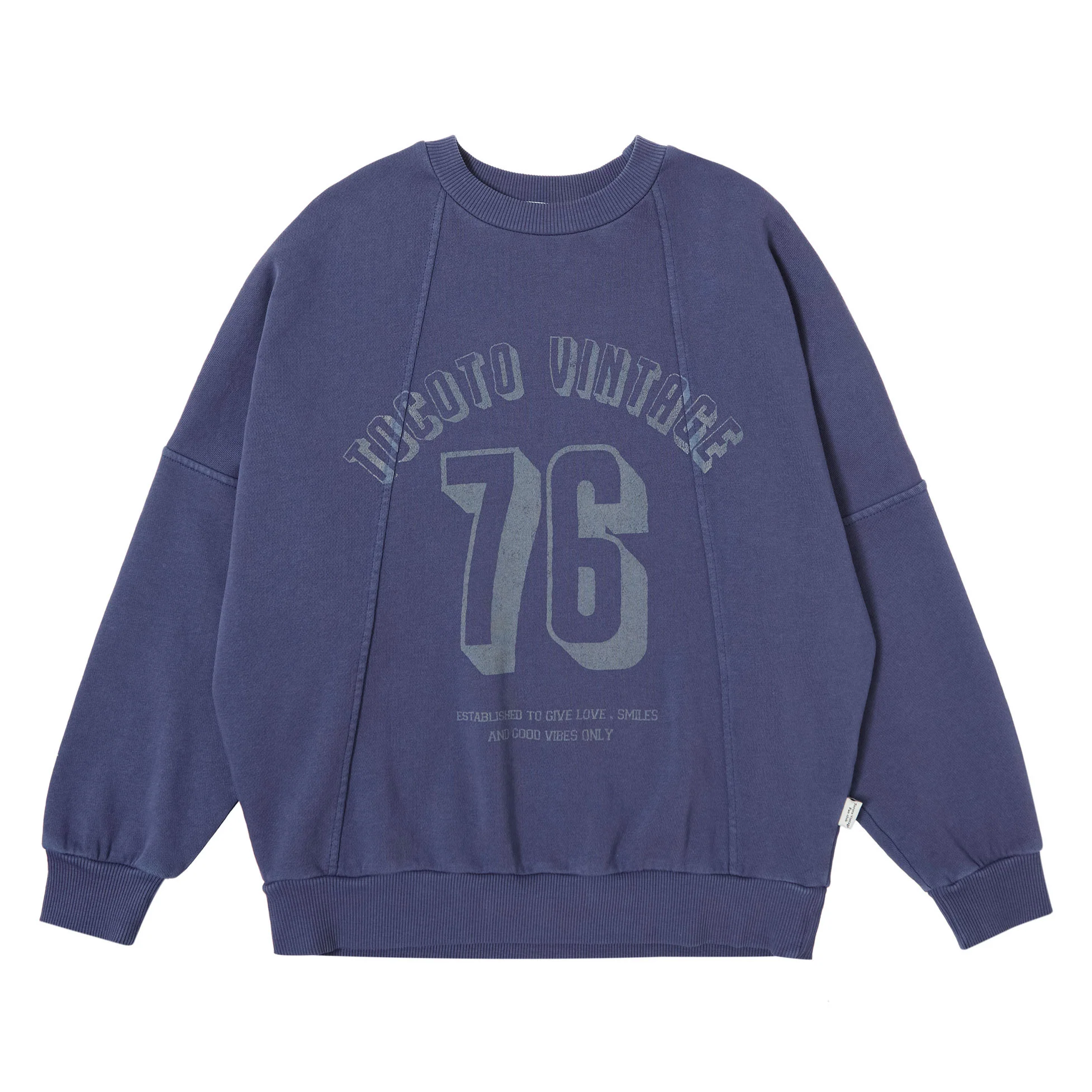 Tocoto Vintage Navy Tocoto Vintage 76 Sweatshirt