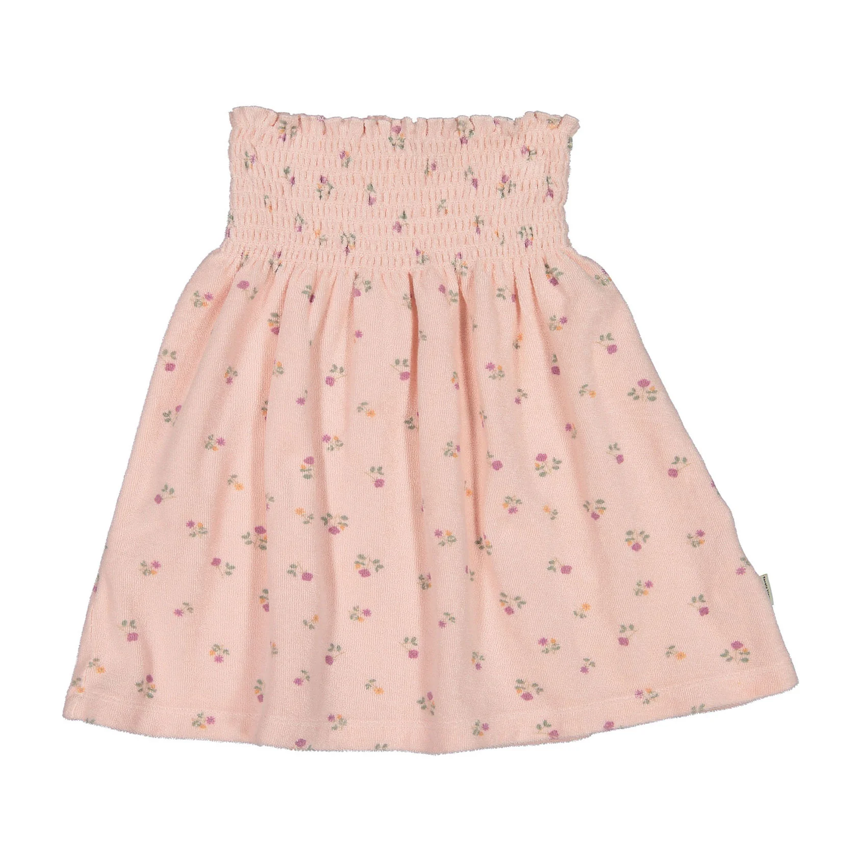 Tocoto Vintage Lilac Flower Print Skirt
