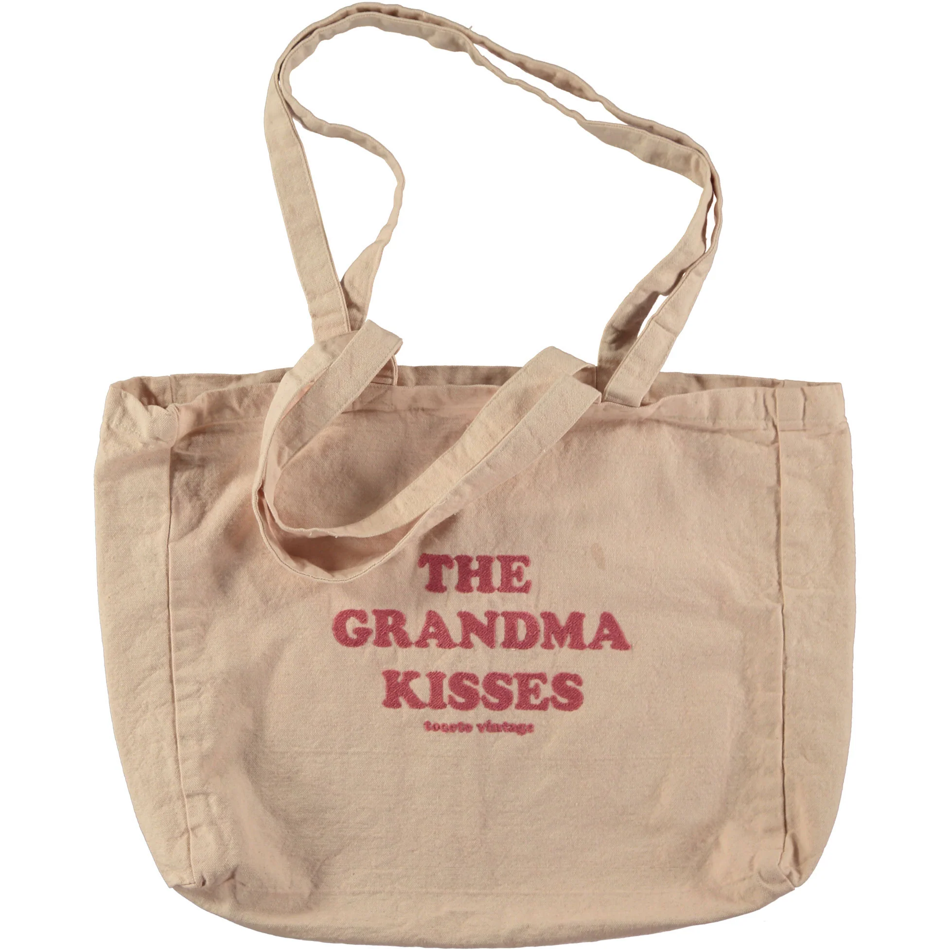 Tocoto Vintage Pink Grandma Kisses Bag