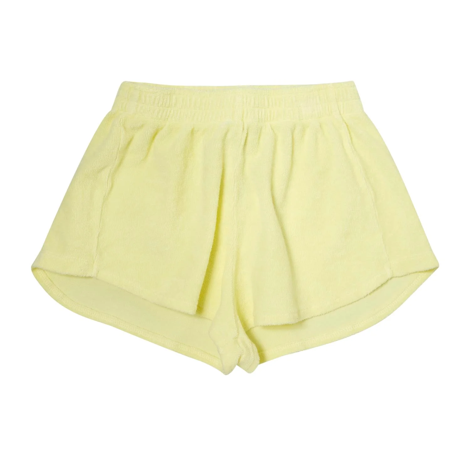 Tocoto Vintage Yellow Terry Shorts