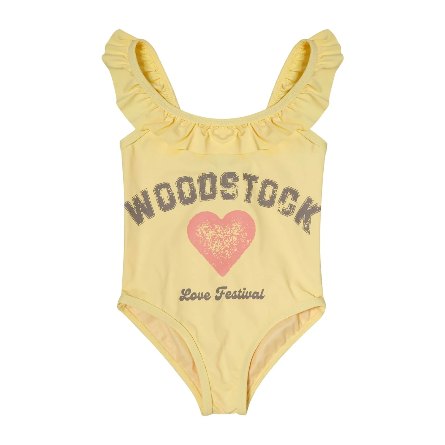 Tocoto Vintage Yellow Woodstock Swimsuit