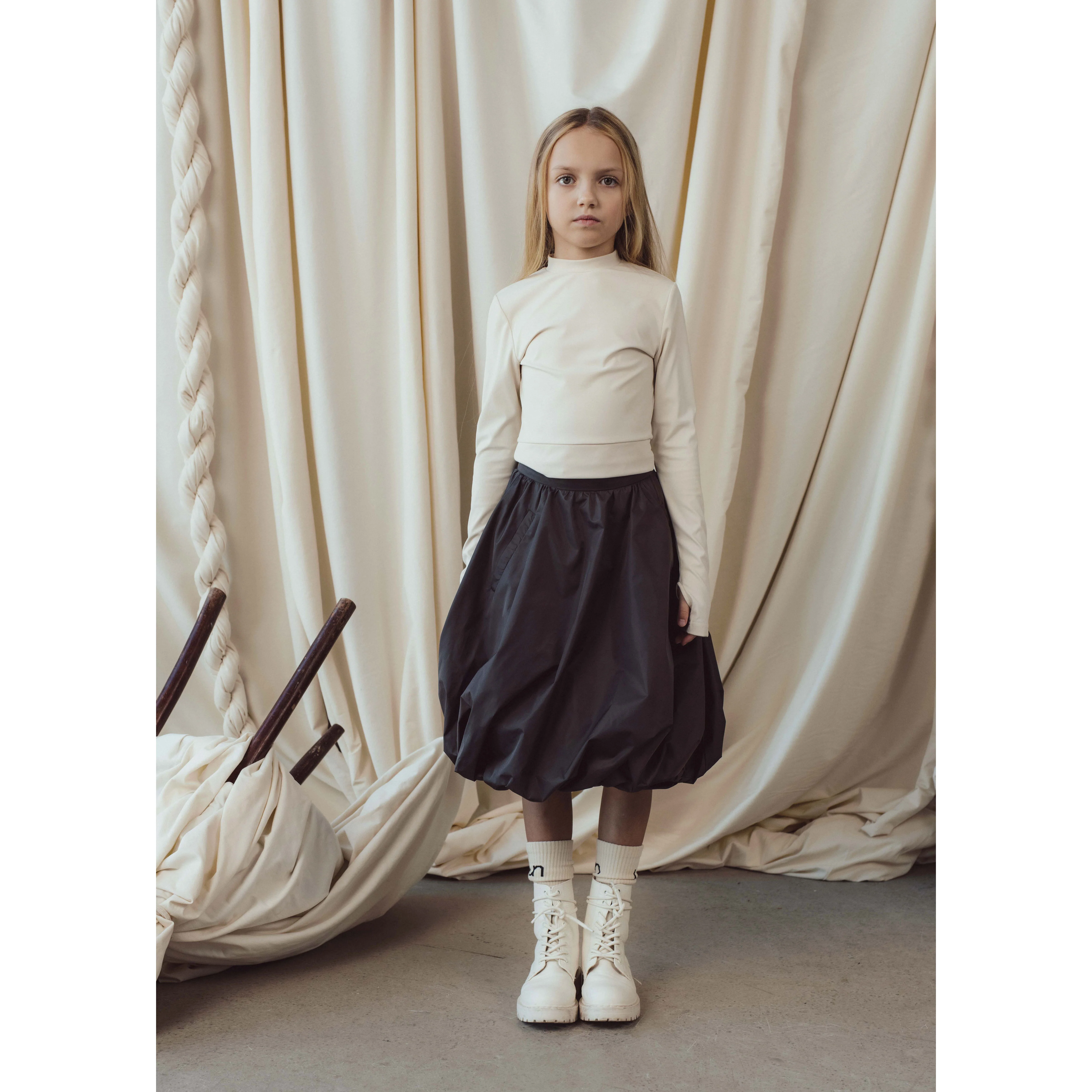 Unlabel Anthracite Puff Skirt - Image 2