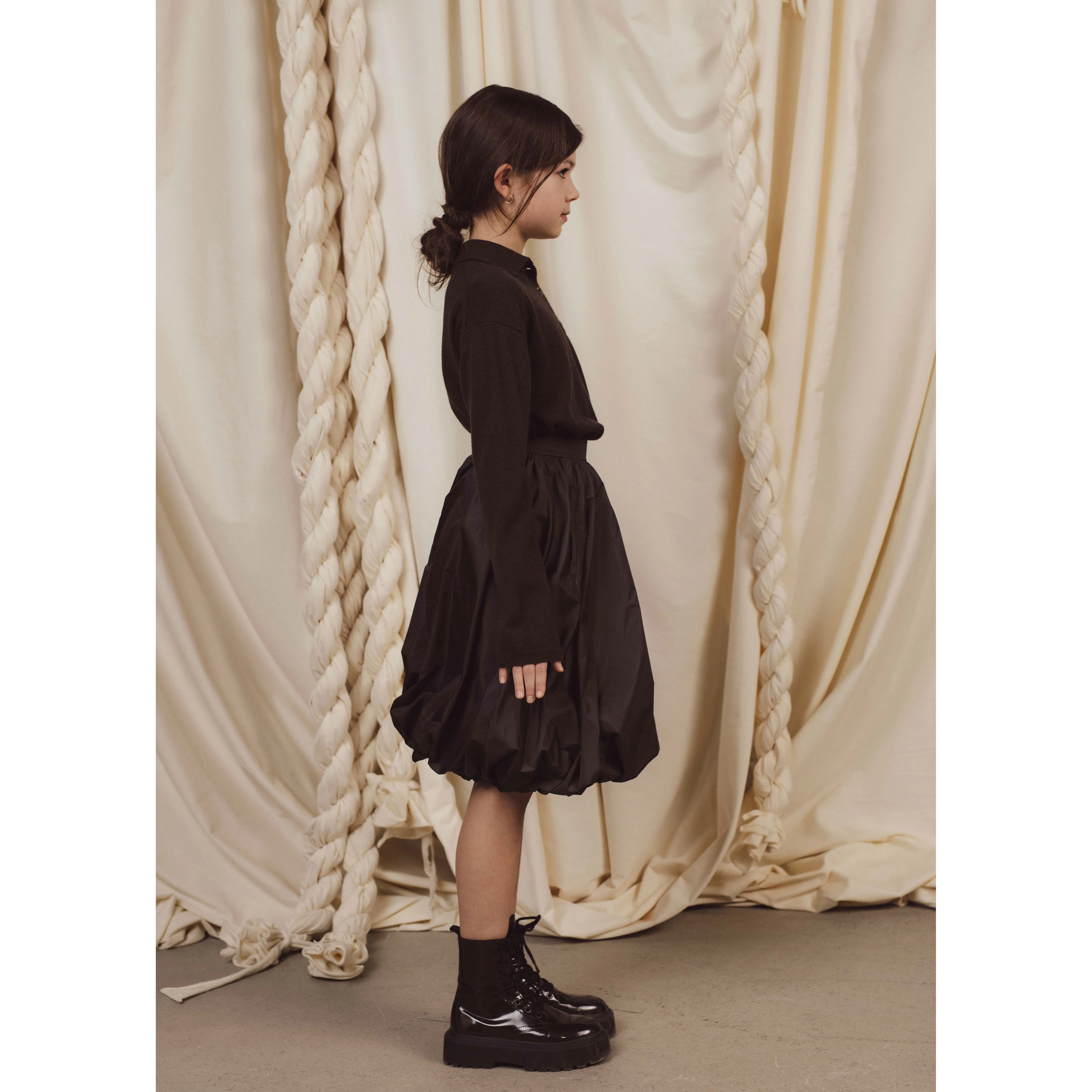 Unlabel Black Puff Skirt - Image 3