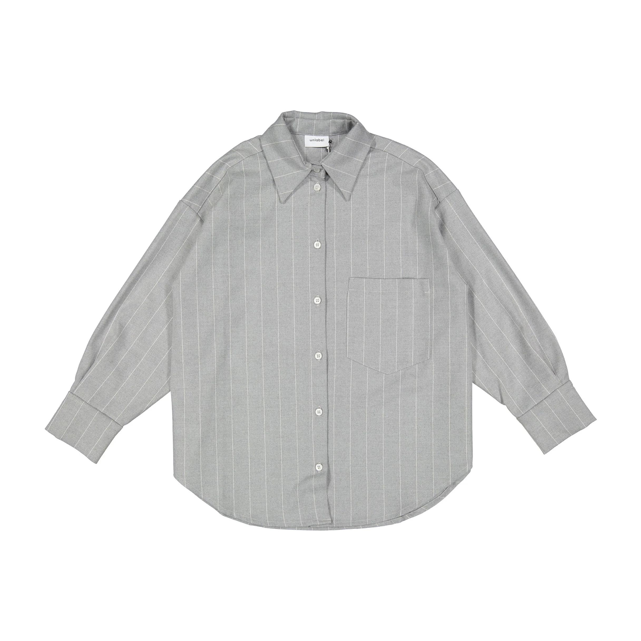 Unlabel Grey Stripes Lena Shirt