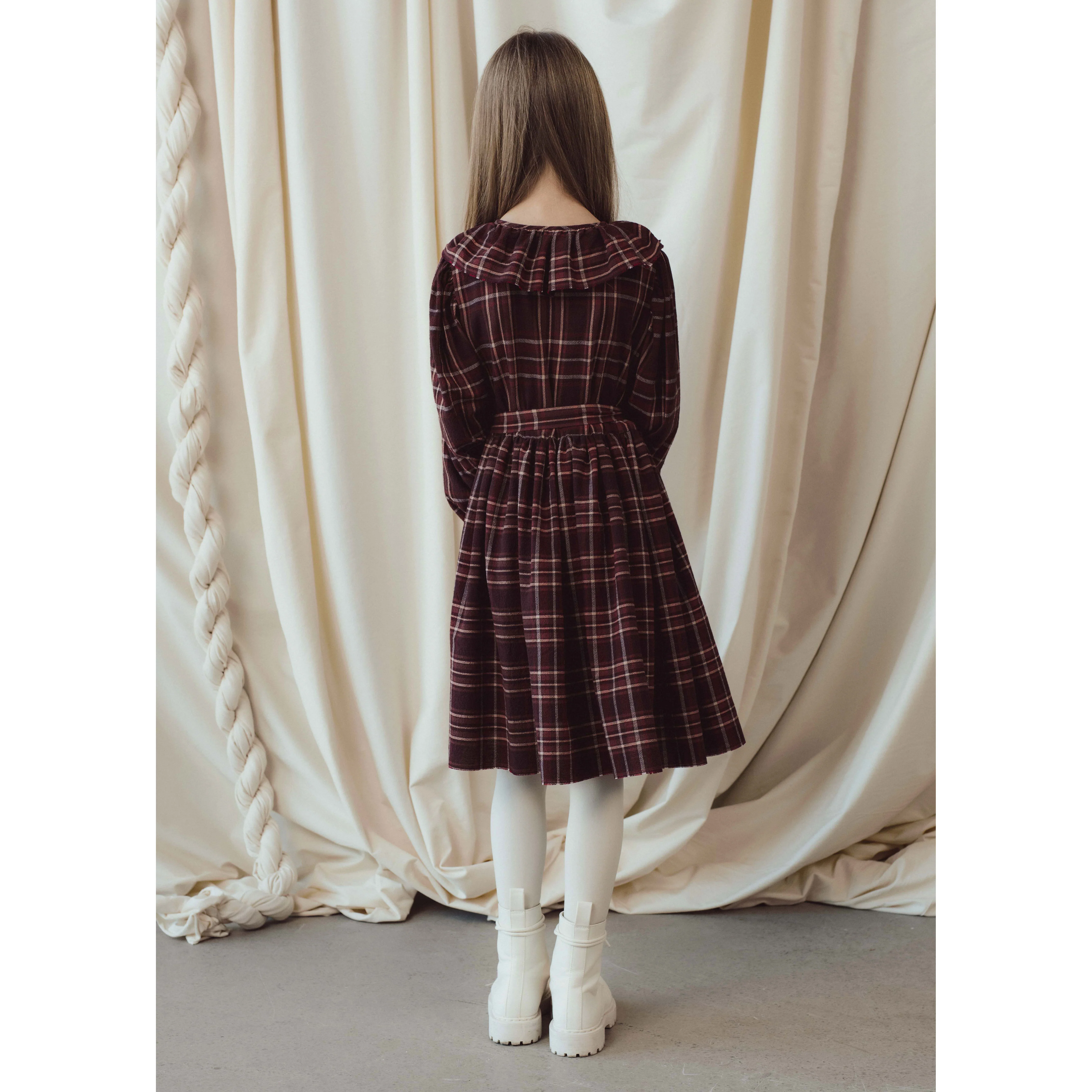 Unlabel Iron Oxide Square Enda Dress - Image 3