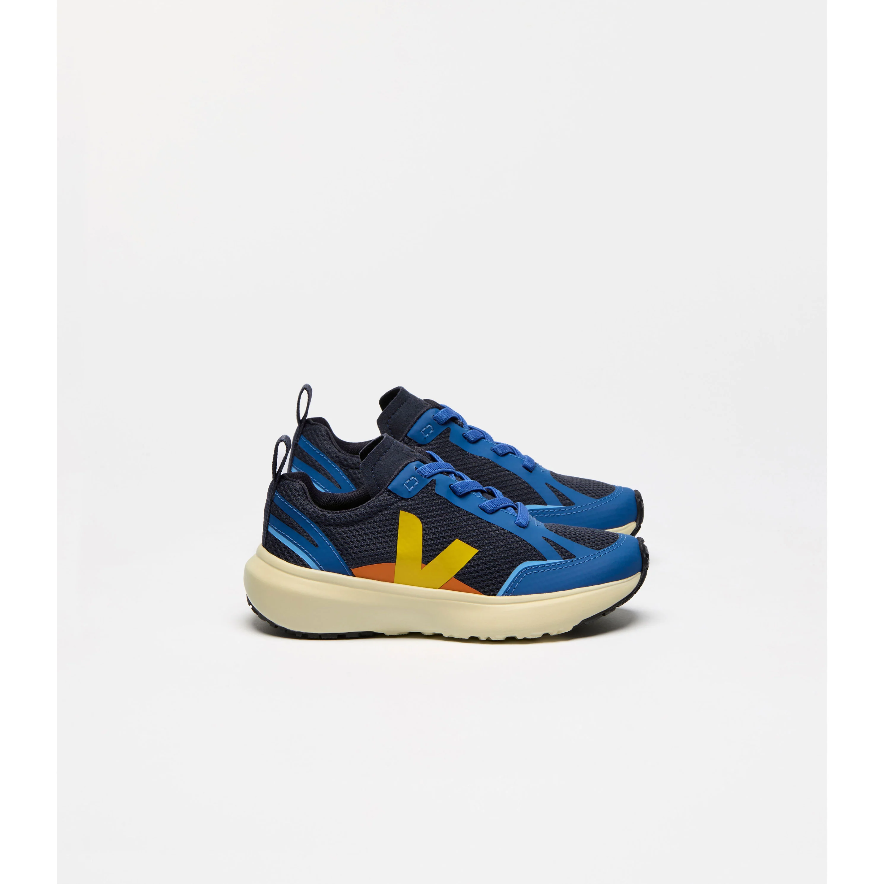 Veja Blue Nautico Canary Elastic Sneakers - Image 2