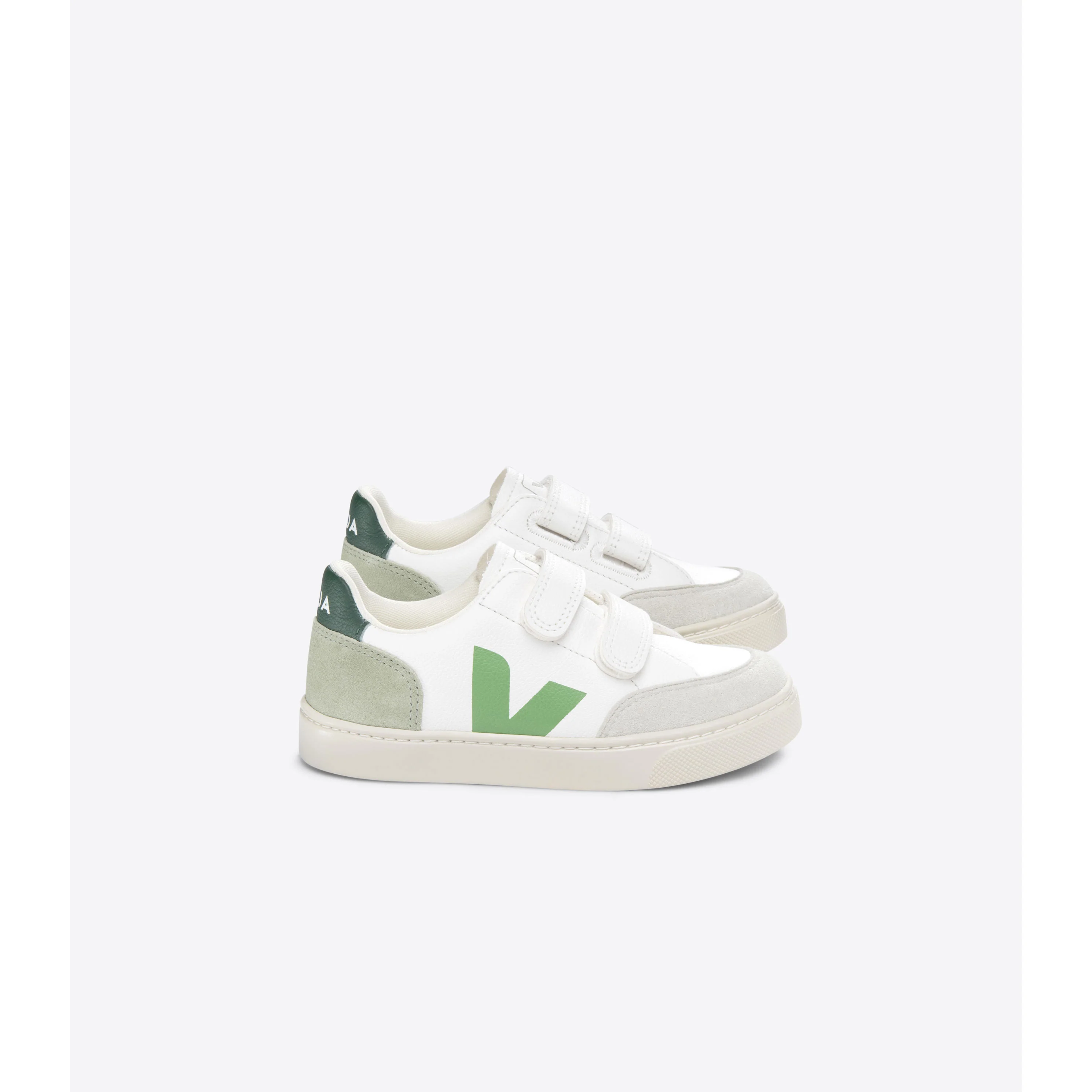 Veja Extra White/Multico Clay Small V12 Sneakers - Image 2