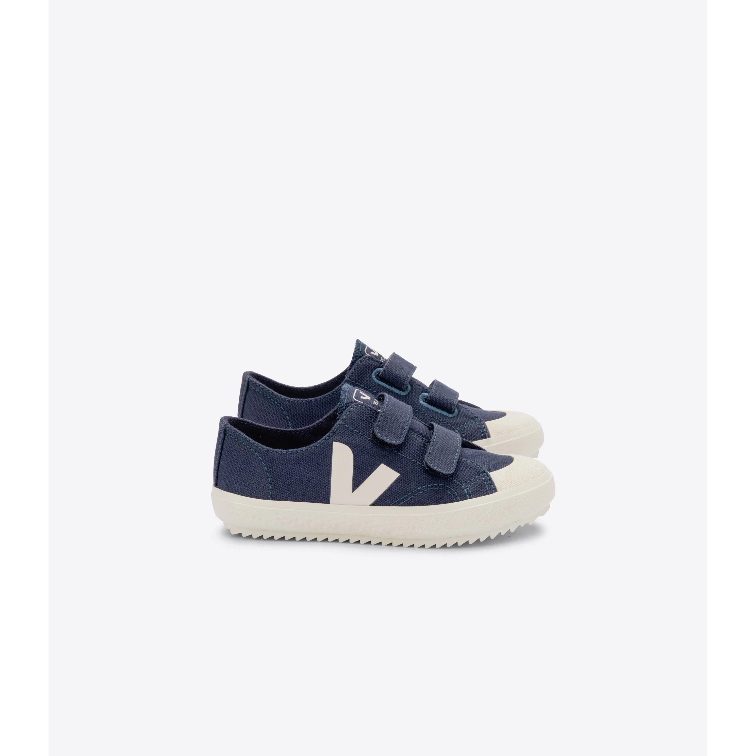 Veja Marine/Pierre Small Ollie Canvas Sneakers - Image 2