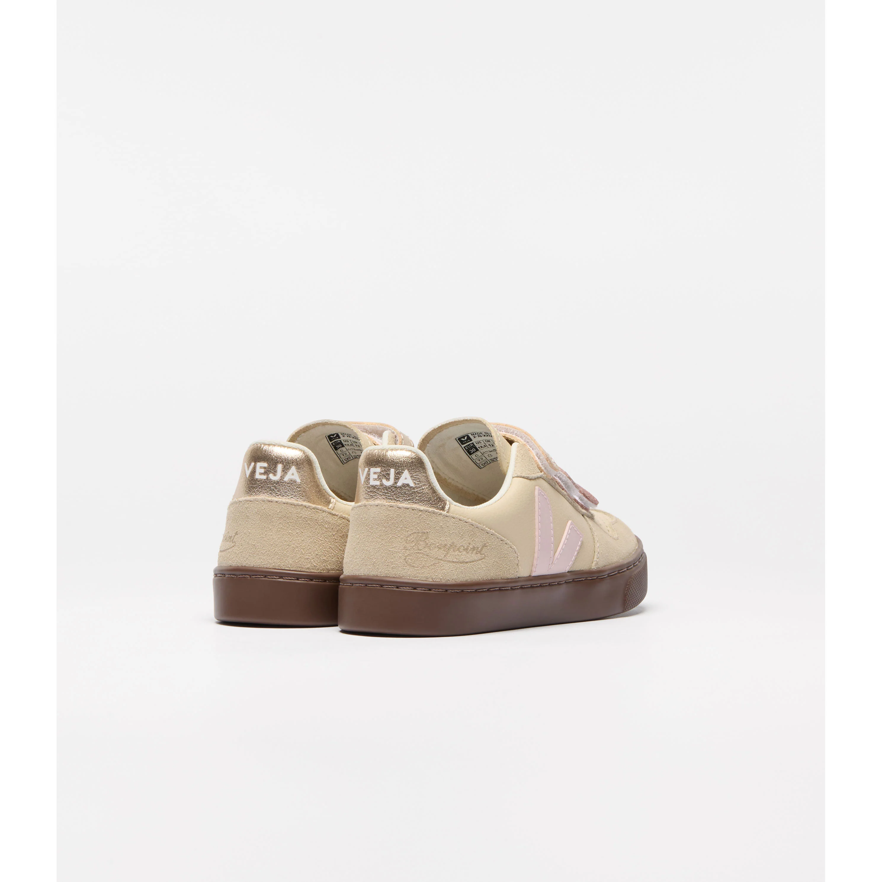 Veja Petals Small V-10 Veja X Bonpoint Leather - Image 3