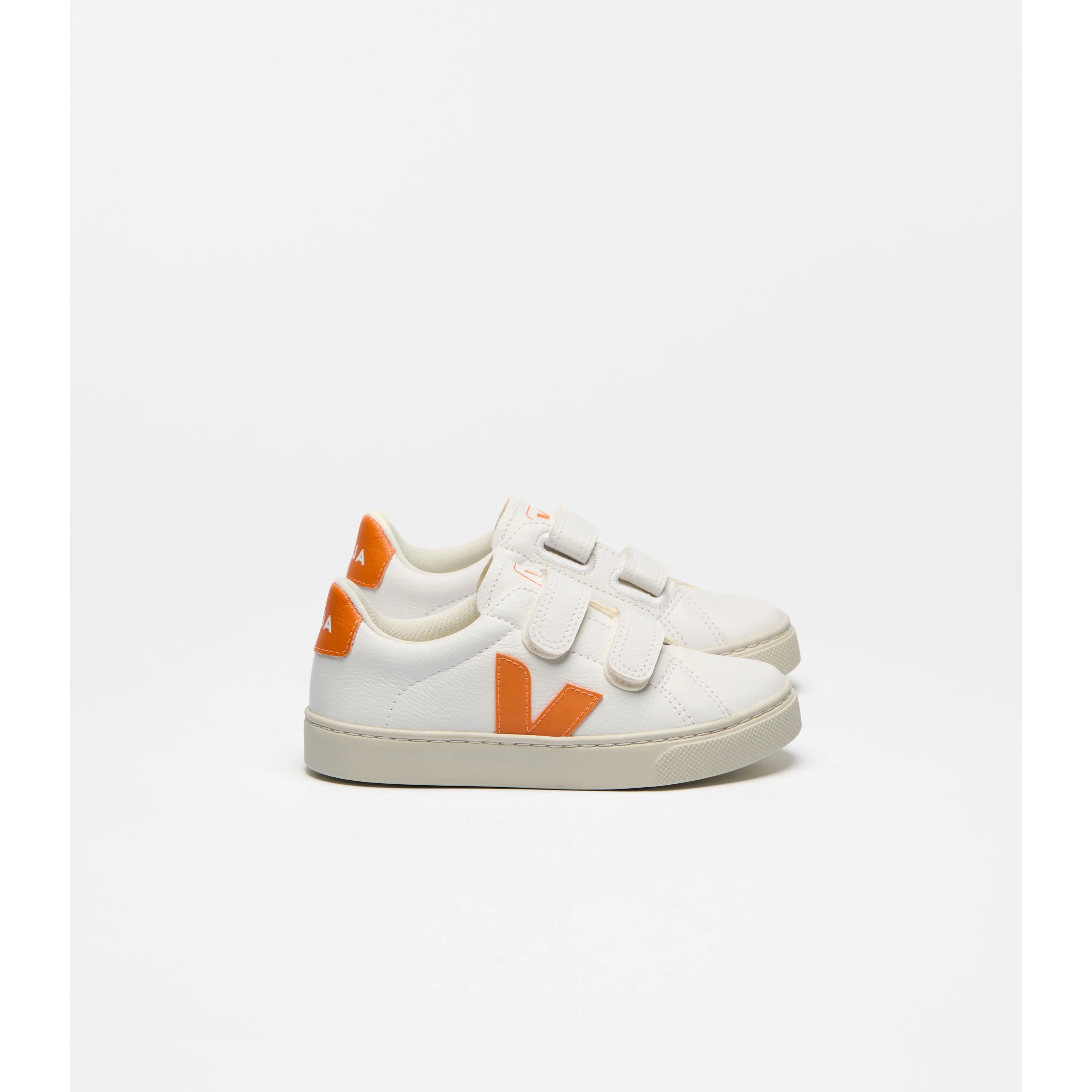 Veja White Fury Esplar Leather Sneakers - Image 2