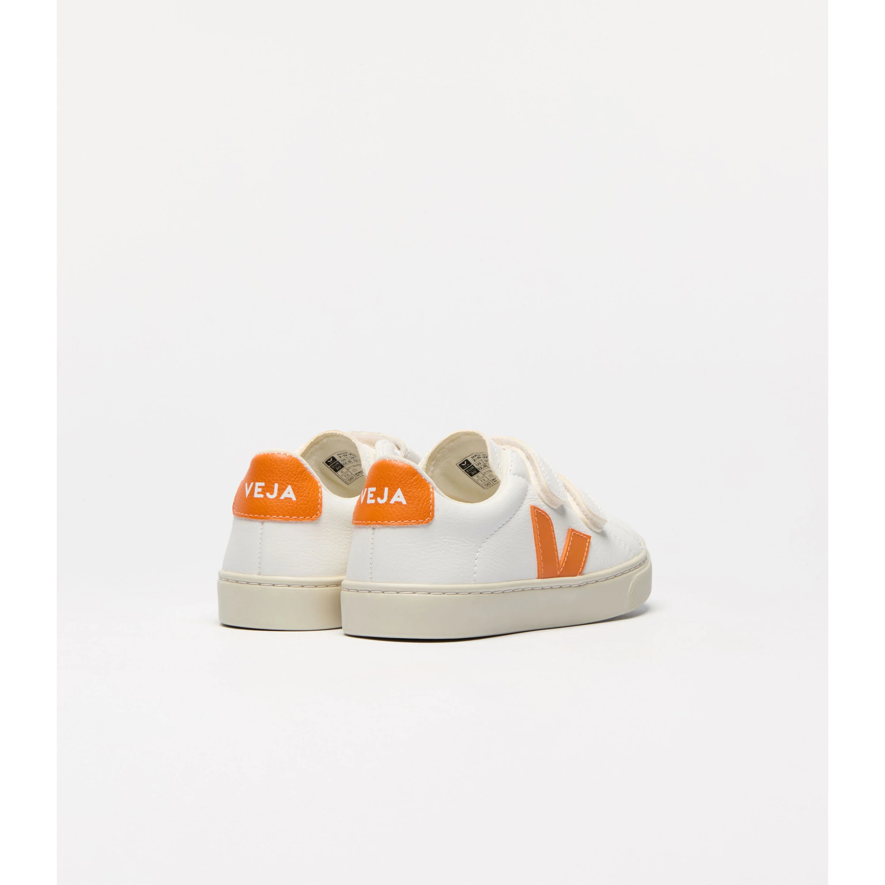 Veja White Fury Esplar Leather Sneakers - Image 3