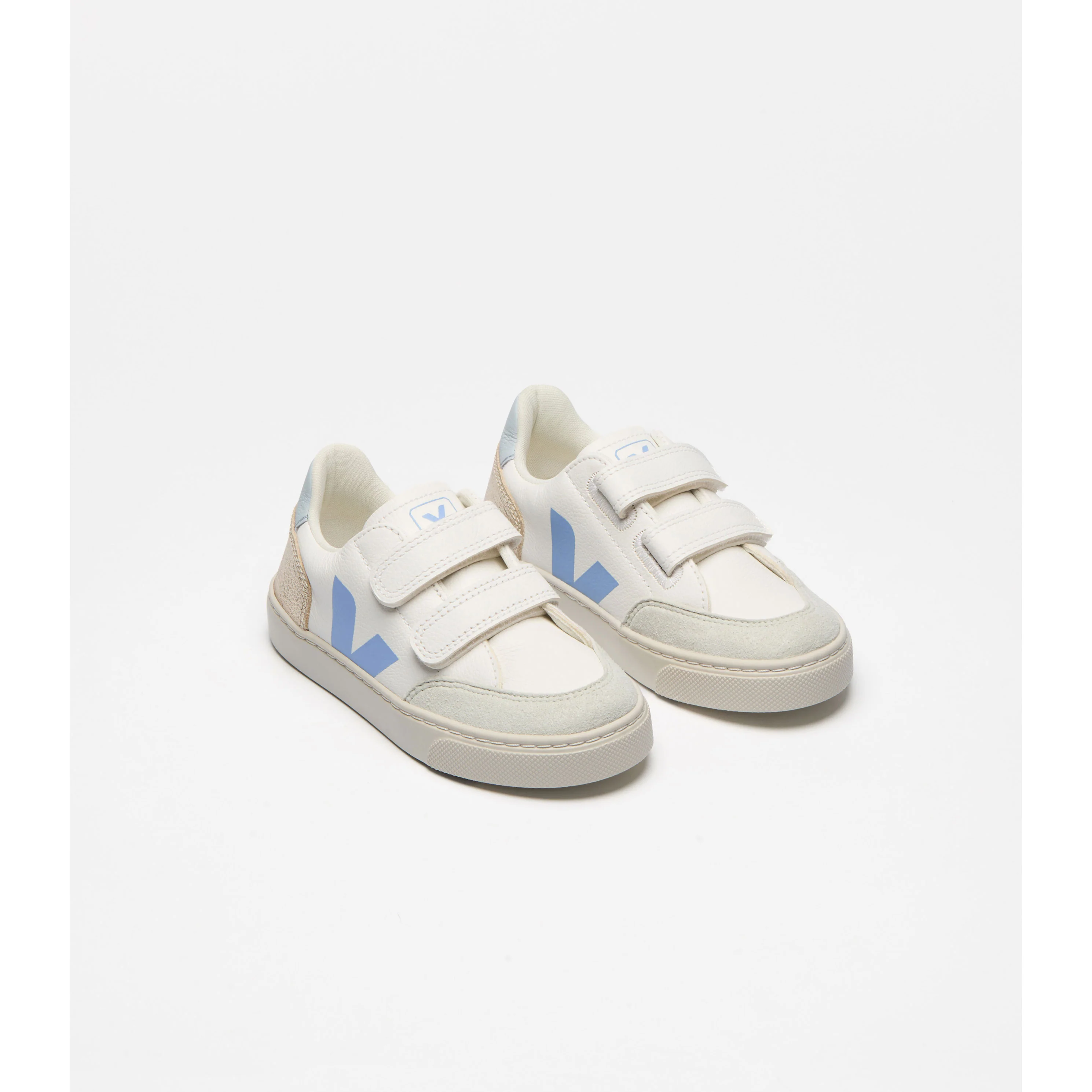 Veja White Multico Olympe V-12 Sneakers