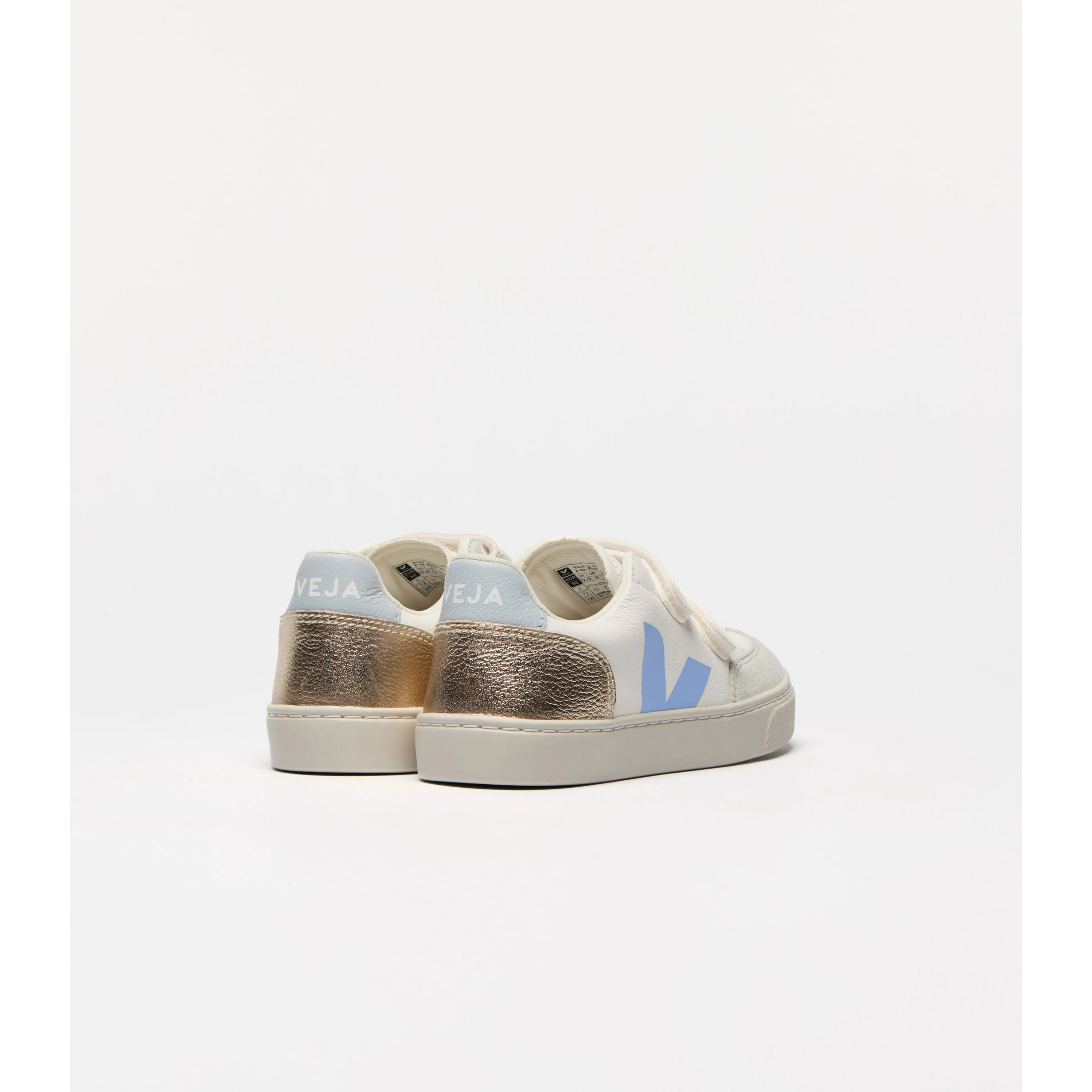 Veja White Multico Olympe V-12 Sneakers - Image 3