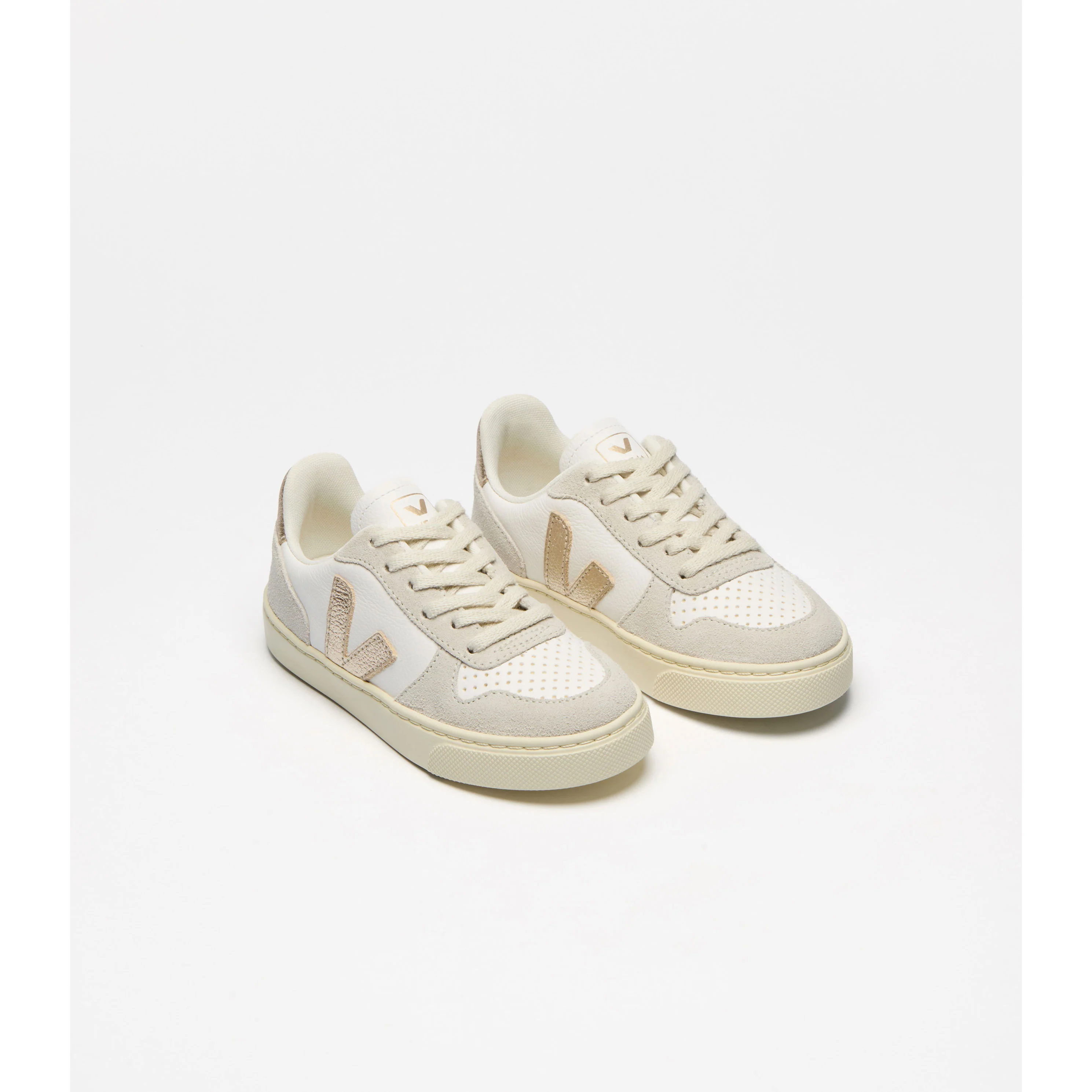 Veja White Platine Natural V-10 Sneakers