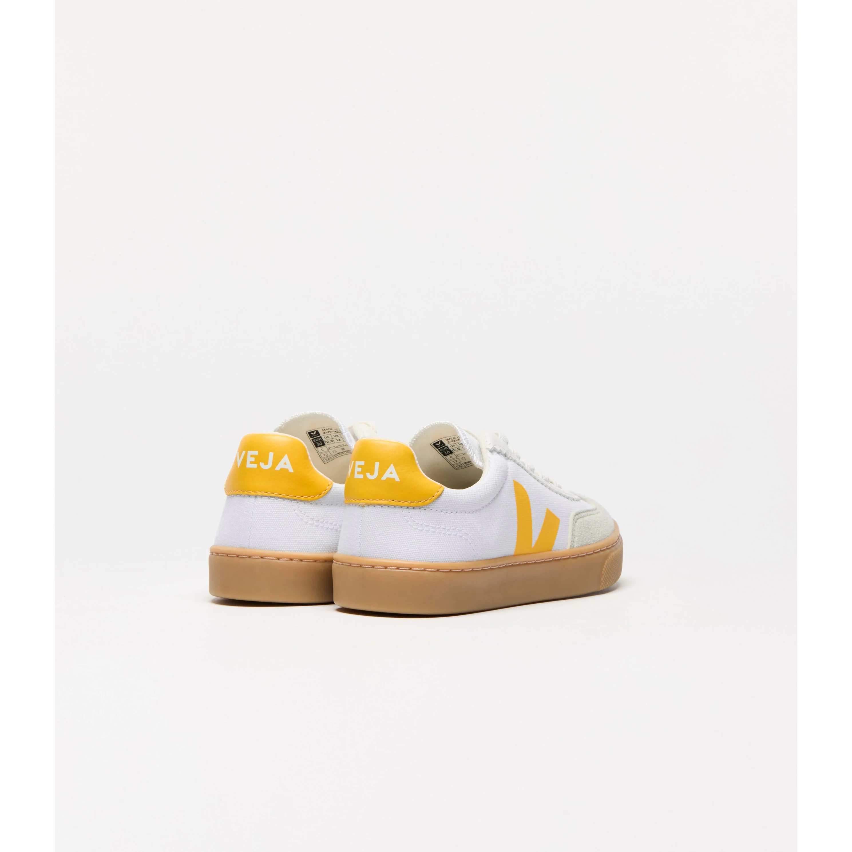 Veja White Sunshine Volley Canvas Sneakers - Image 2