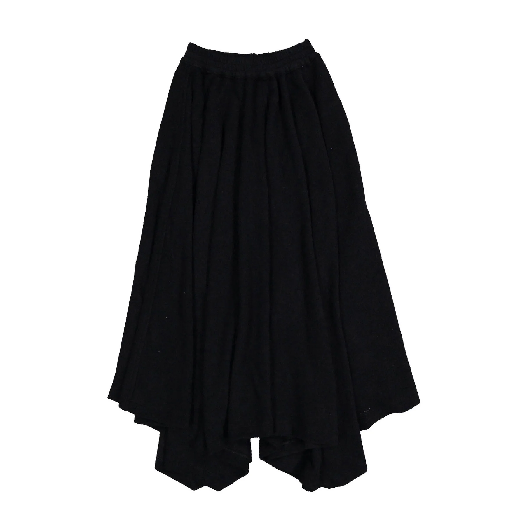 Venera Arapu Black Asymmetrical Fuseloop  Skirt
