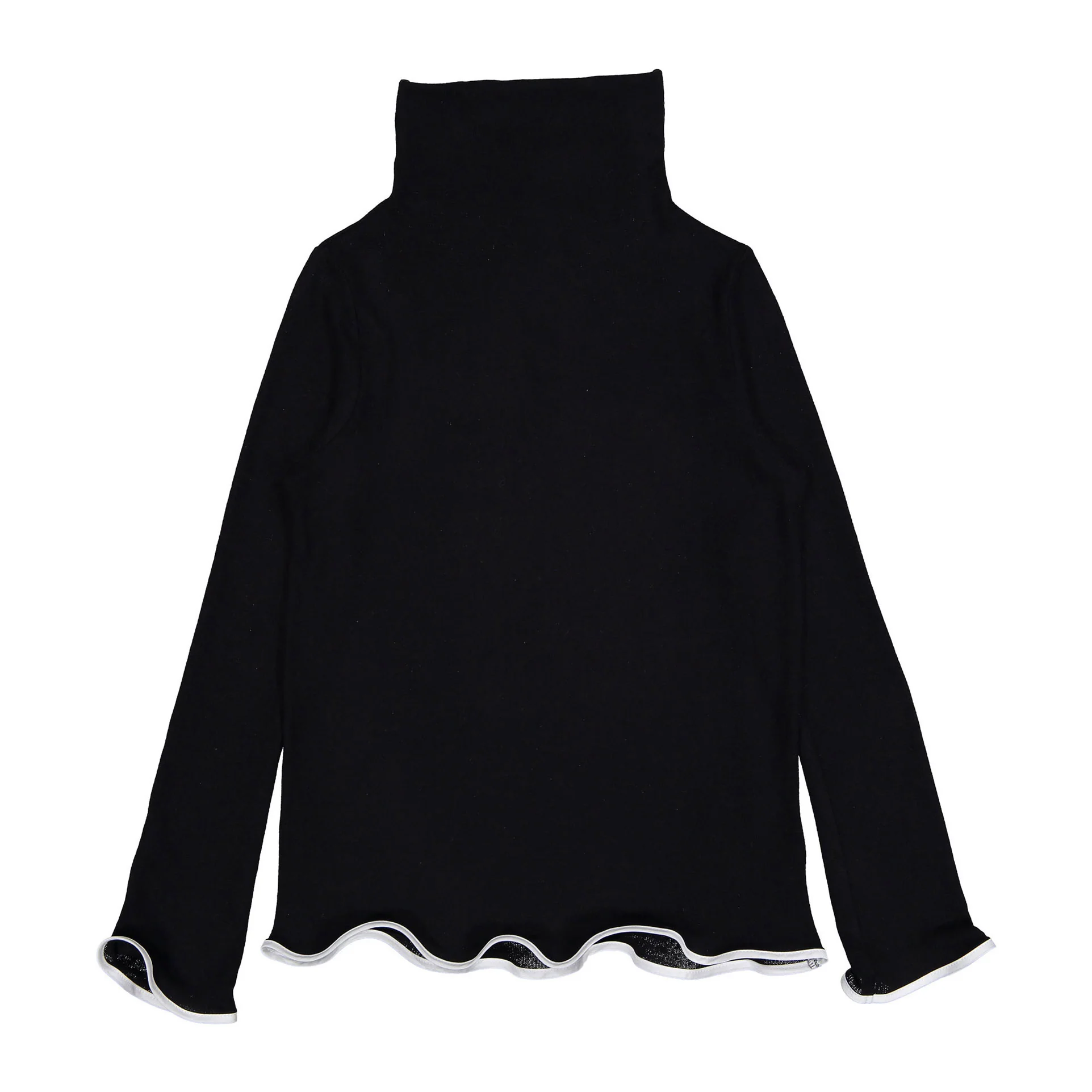 Venera Arapu Black Trim Nabooluk Turtleneck