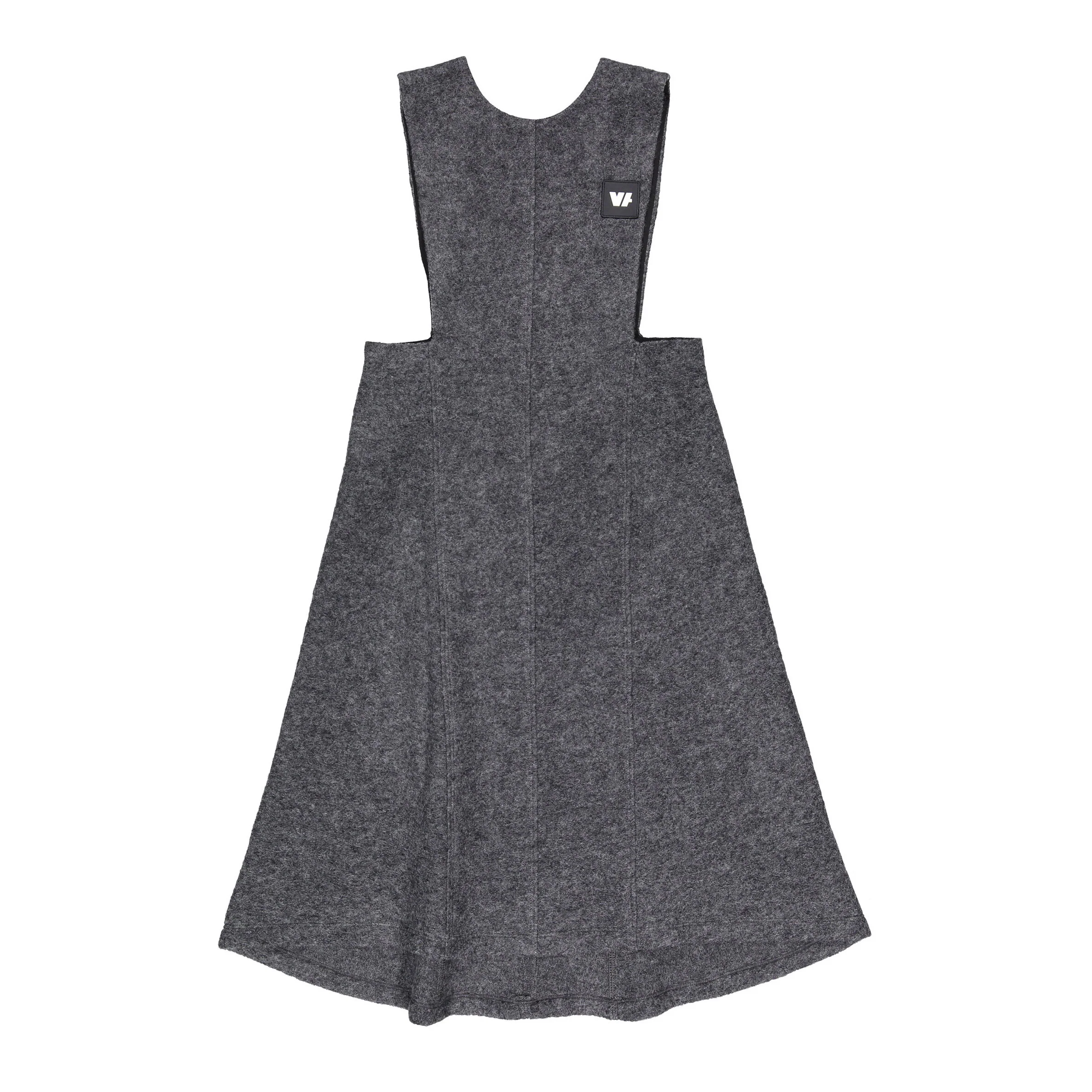 Venera Arapu Grey Wool Fadejoy Dress