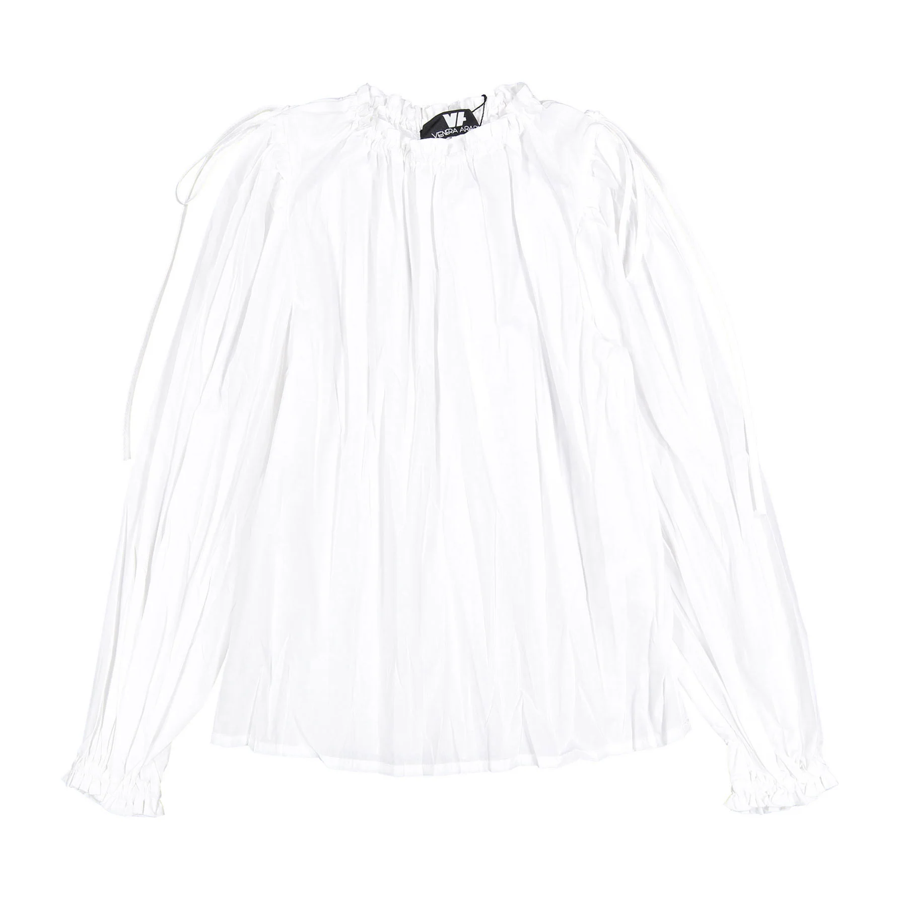Venera Arapu White Poplin Mindycloud Blouse