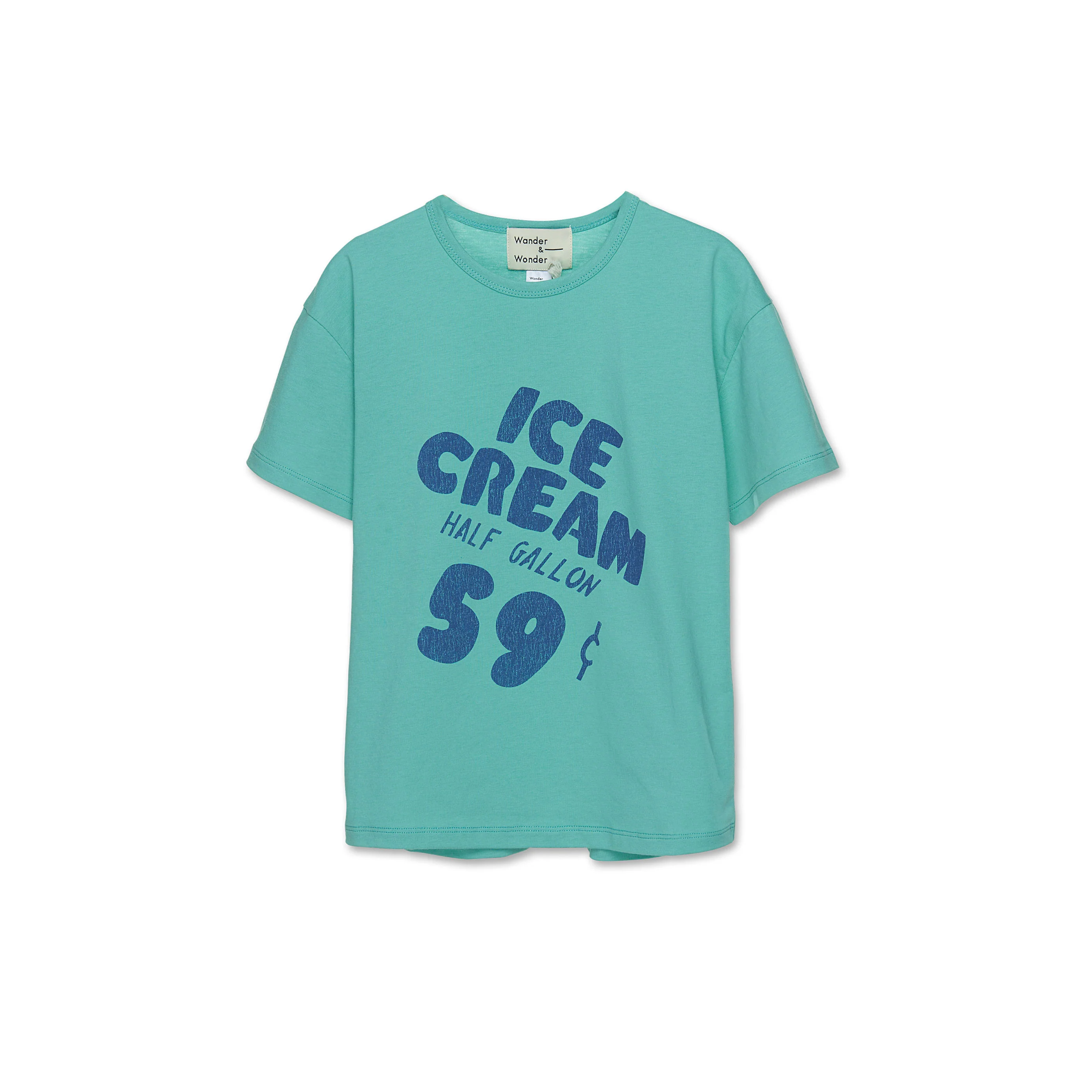 Wander and Wonder  Agua Ice Cream Tee
