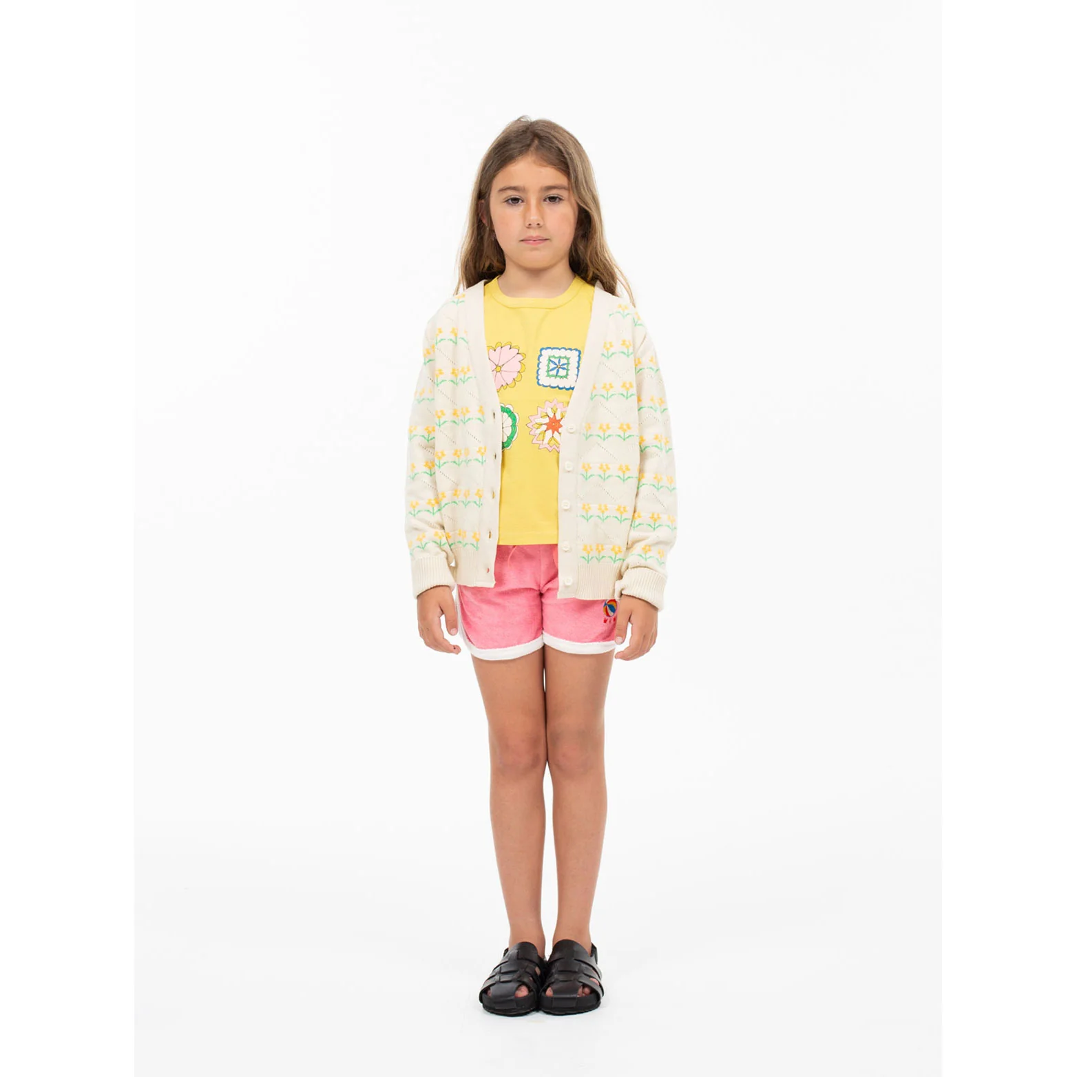 Wander and Wonder  Bubble Gum Terry Gym Shorts - Image 2
