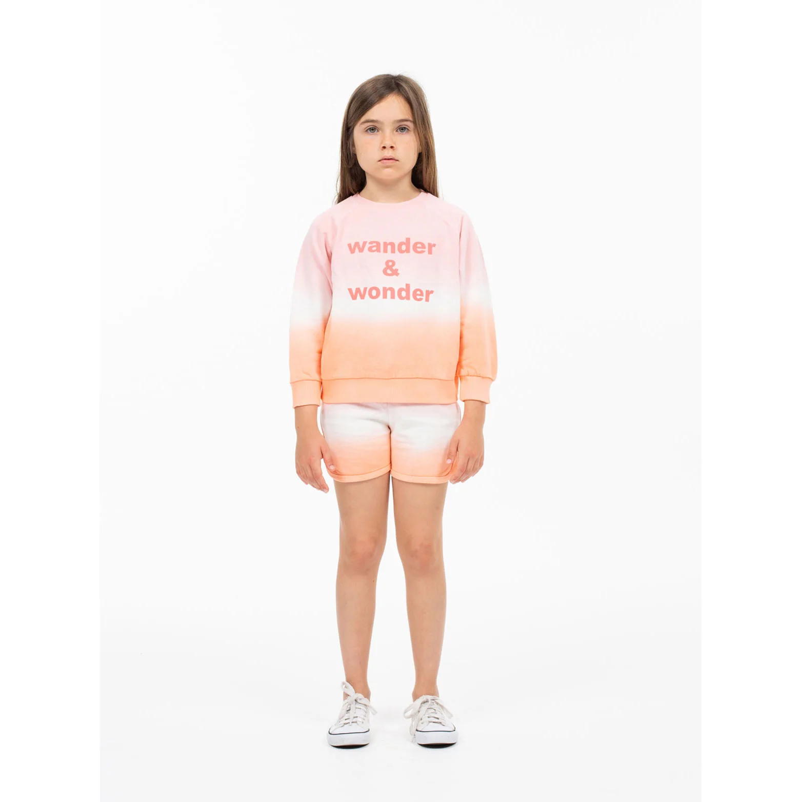 Wander and Wonder  Punch Ombre Sweatshirt - Image 2