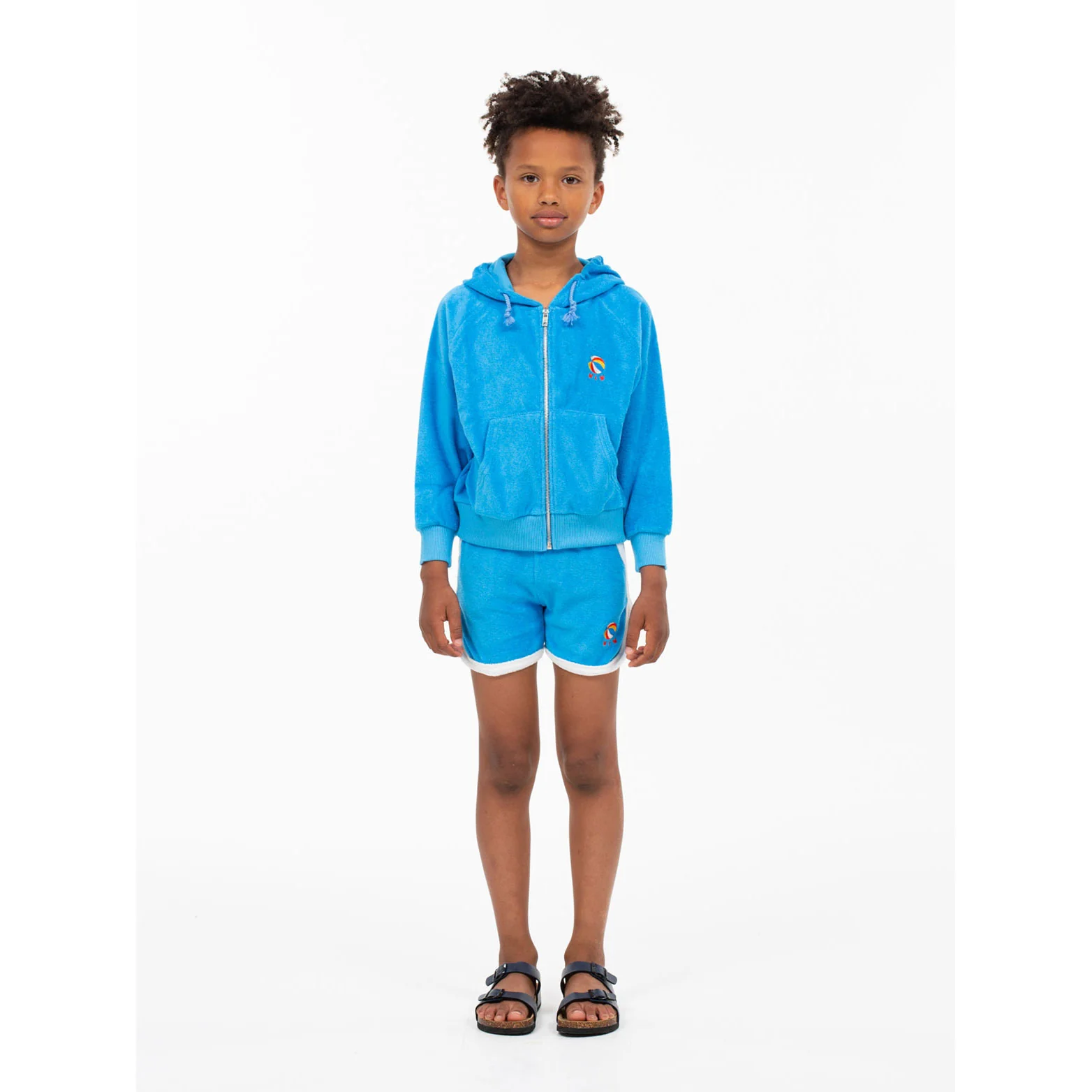 Wander and Wonder  Sky Terry Gym Shorts - Image 3