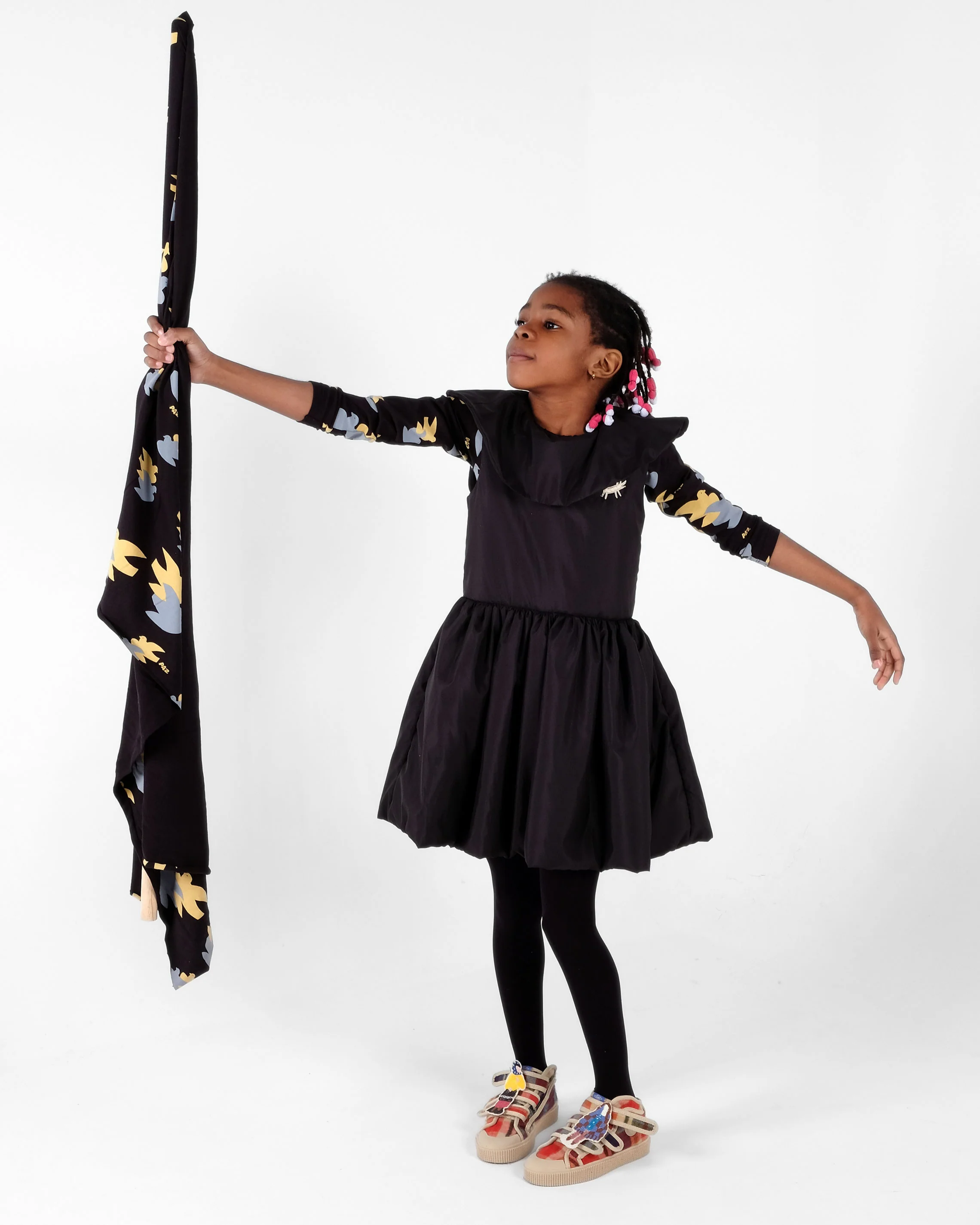 Wolf and Rita Black Adriana Dress - Image 2