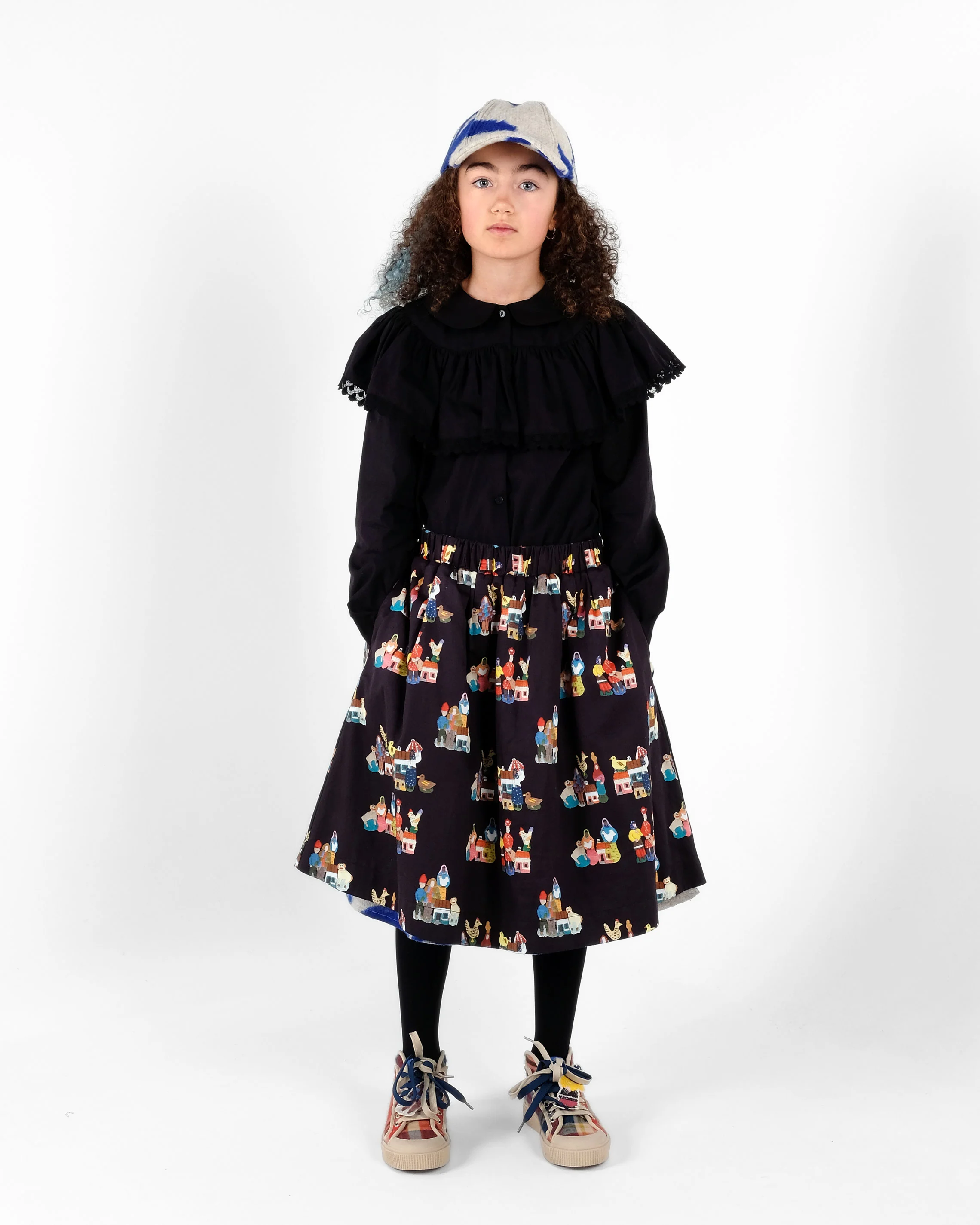 Wolf and Rita Black Alzira Blouse - Image 2