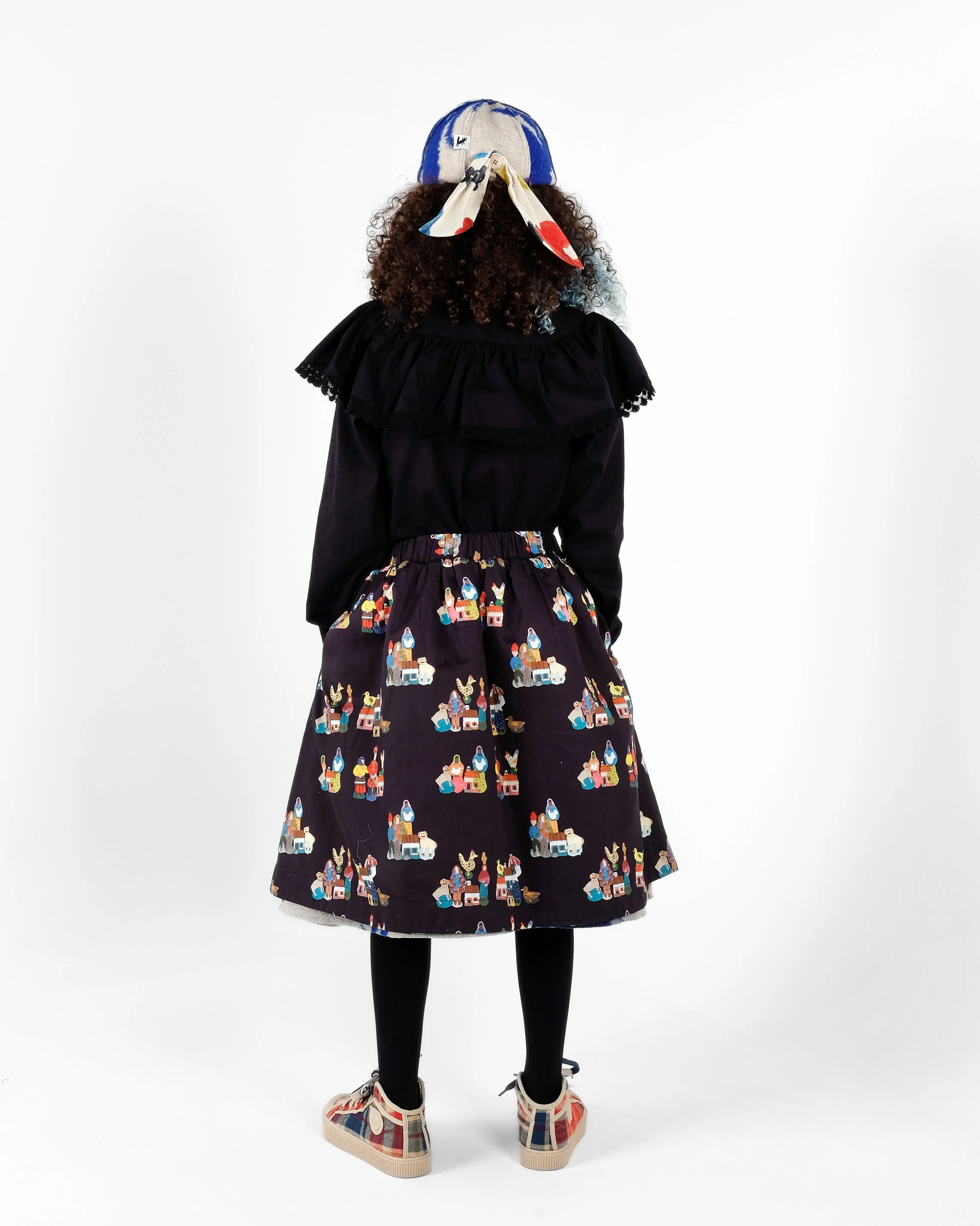 Wolf and Rita Black Alzira Blouse - Image 4