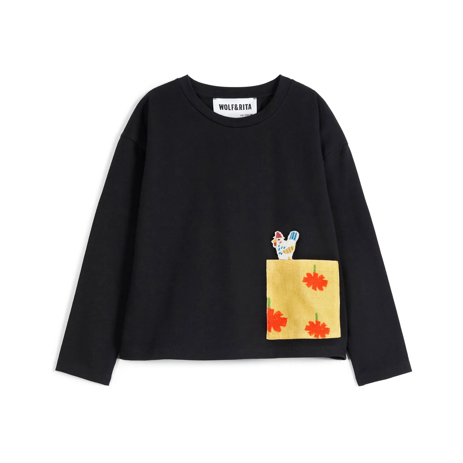 Wolf and Rita Black Joaquina Tee