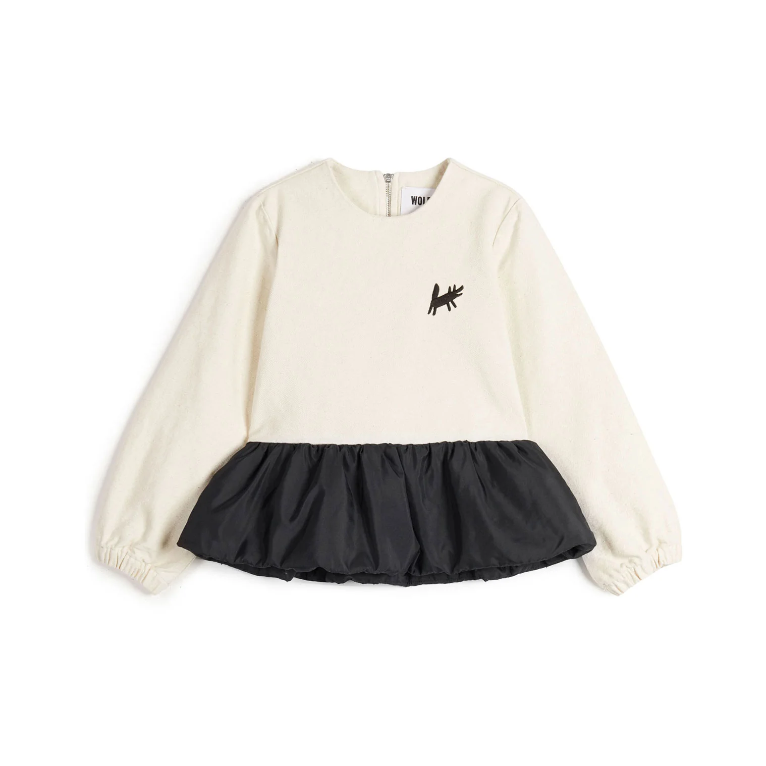 Wolf and Rita Ecru Frederica Blouse