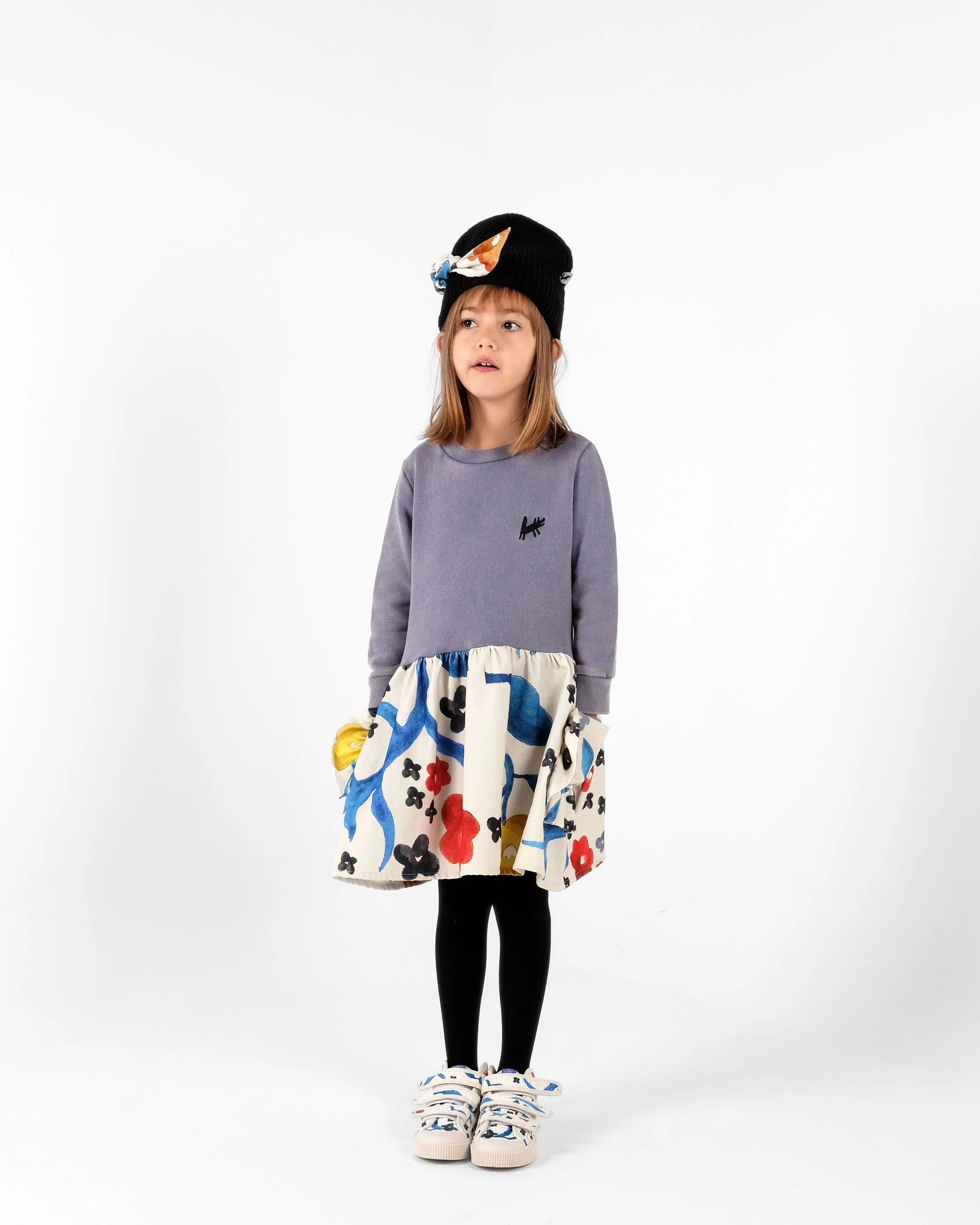 Wolf and Rita Indigo Mercedes Dress - Image 2
