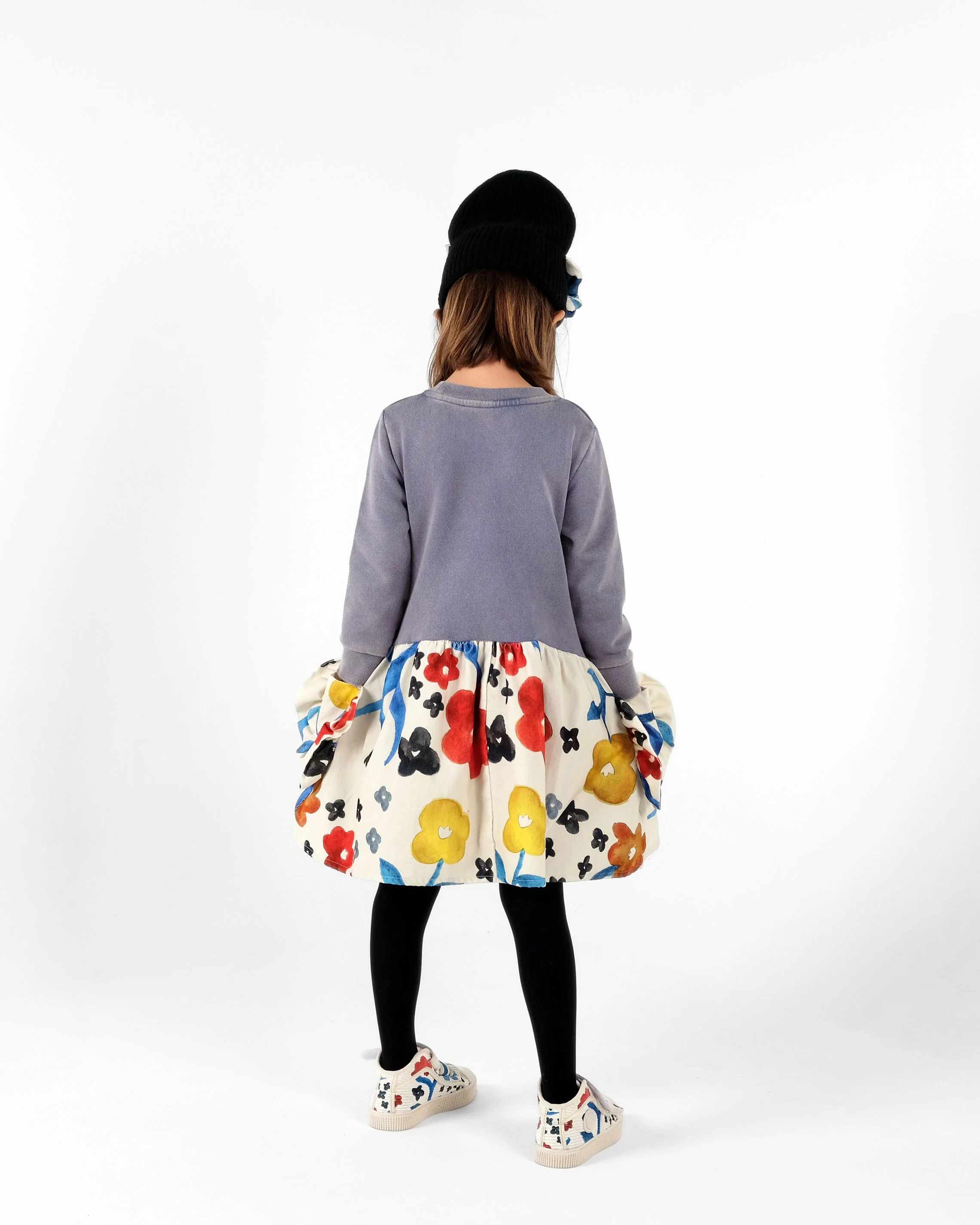 Wolf and Rita Indigo Mercedes Dress - Image 4