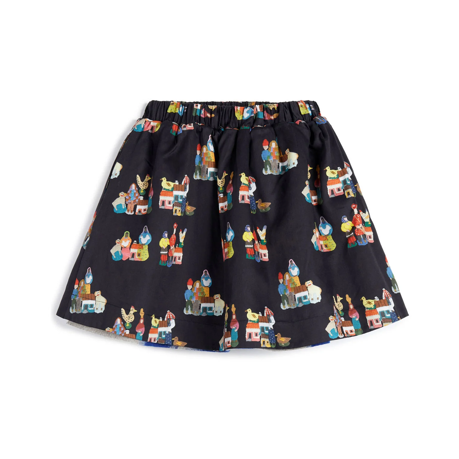 Wolf and Rita Beige Azulejo Skirt